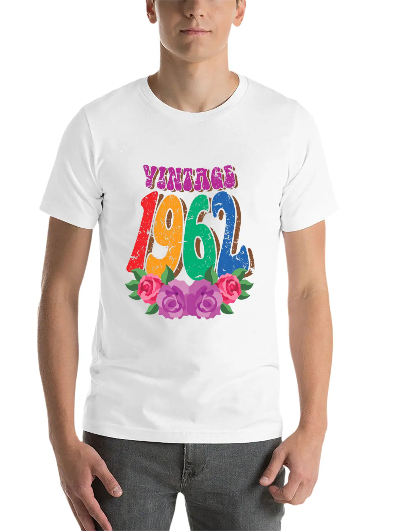 1962 60Th For 60 Unisex Cotton Tee – Relaxed Fit For Any Occasion