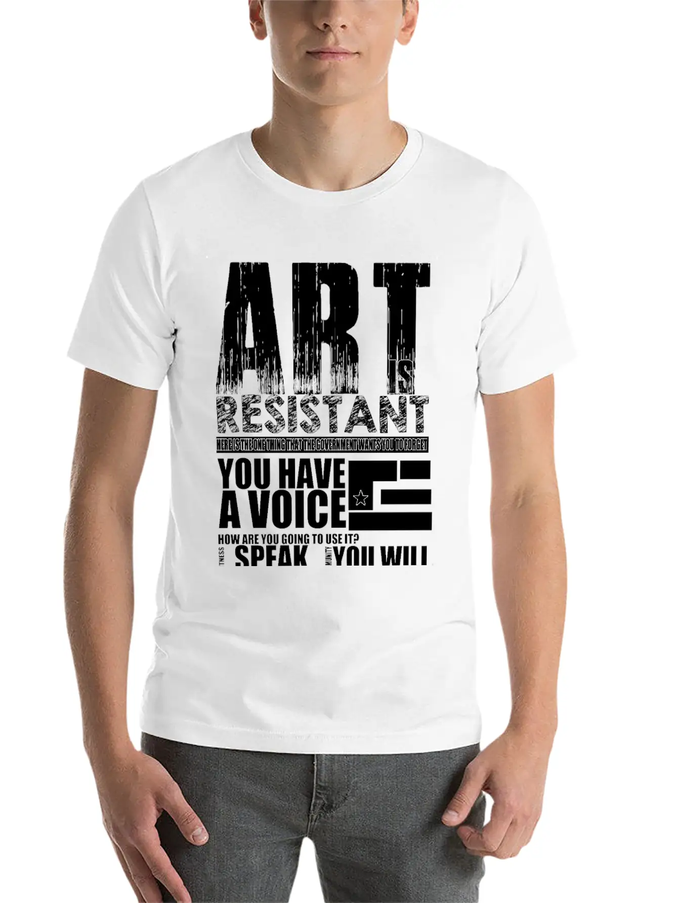 YOU HAVE A VOICE Essential Unisex Summer Tee – Soft Cotton Casual Fit