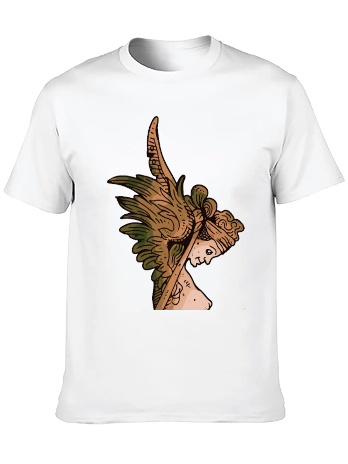 07 Ornament Vectorstock 271505 Classic Crew Neck Graphic Tee – Everyday Minimal Look