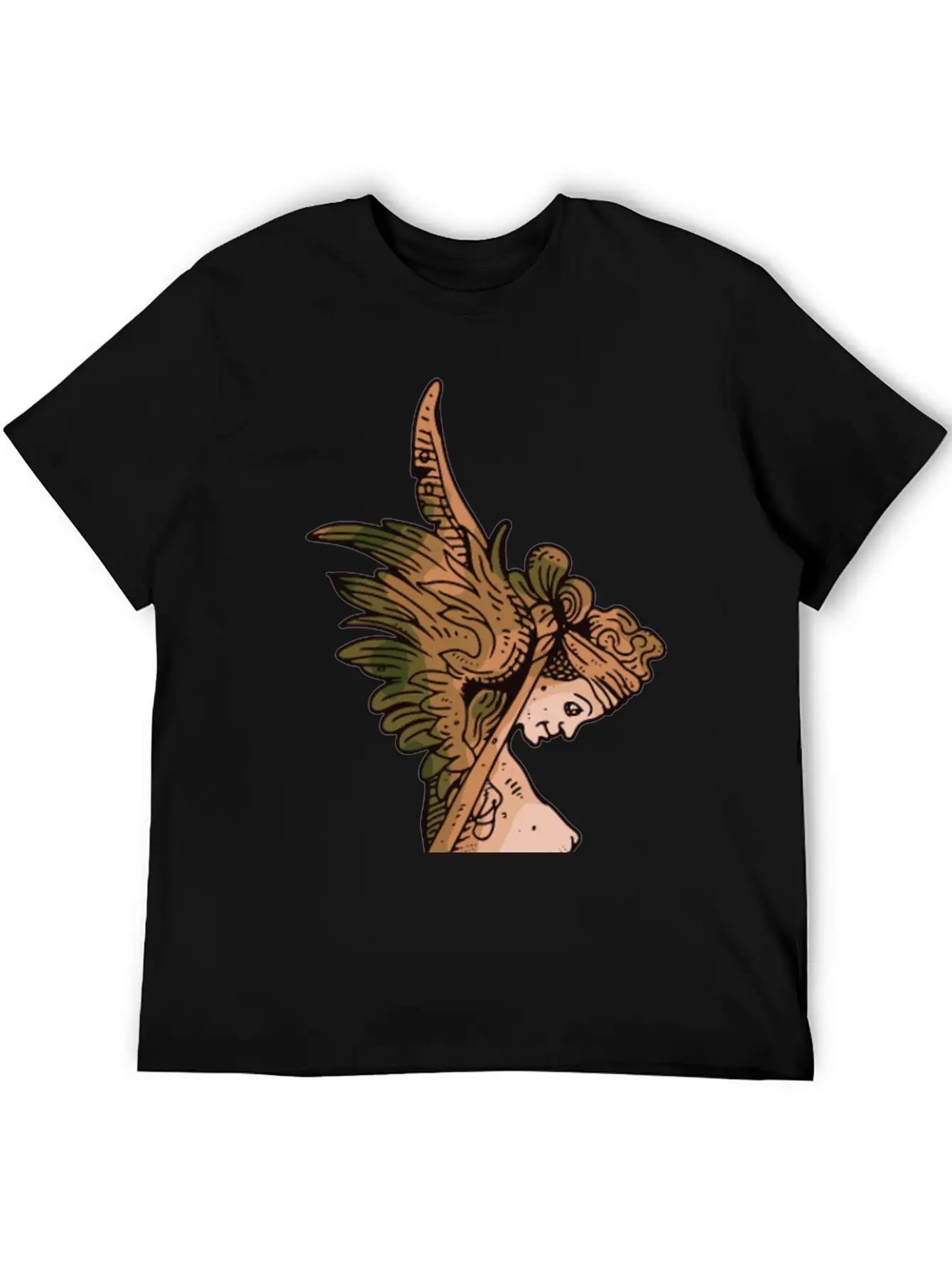 07 Ornament Vectorstock 271505 Classic Crew Neck Graphic Tee – Everyday Minimal Look