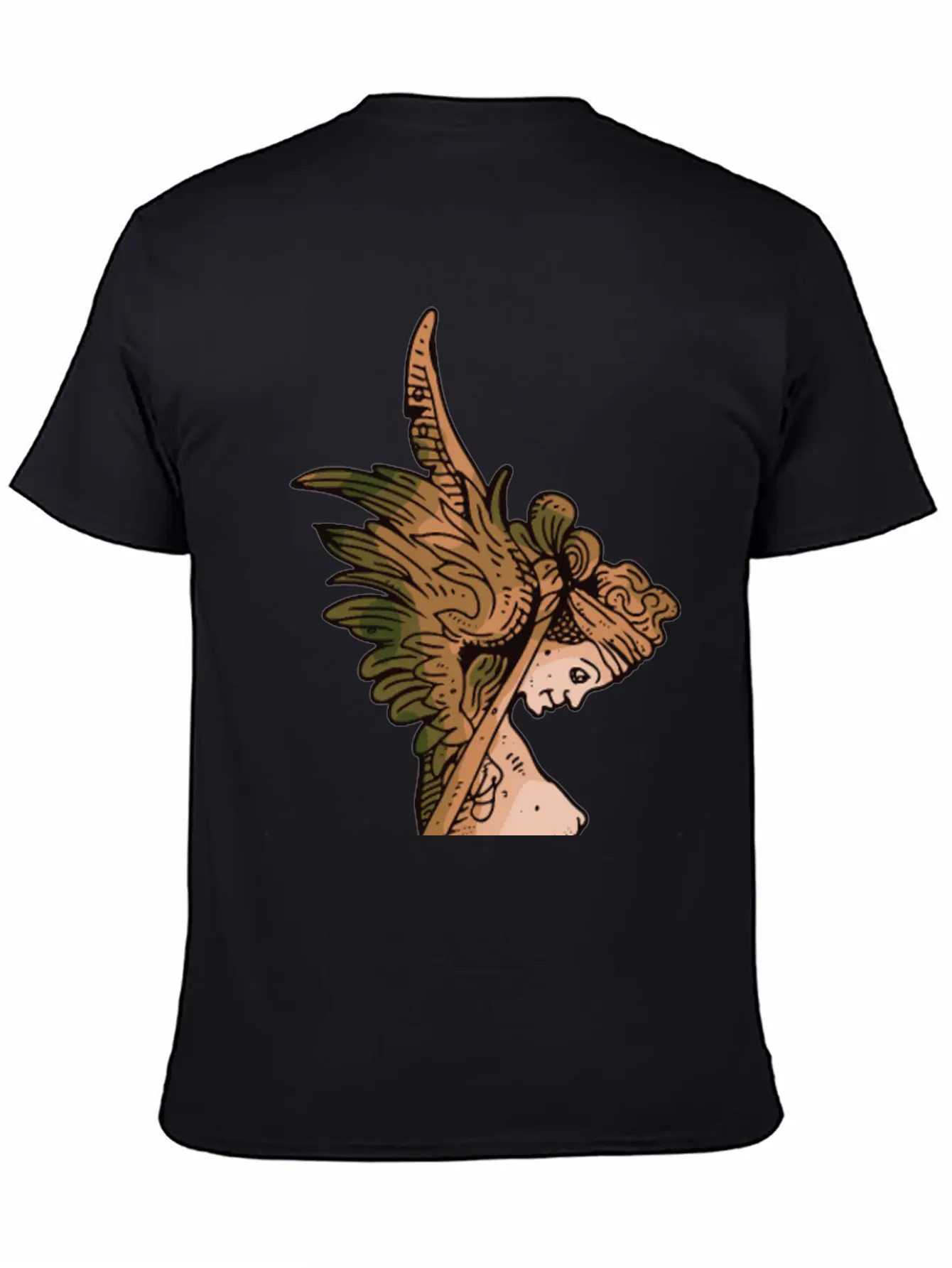 07 Ornament Vectorstock 271505 Classic Crew Neck Graphic Tee – Everyday Minimal Look