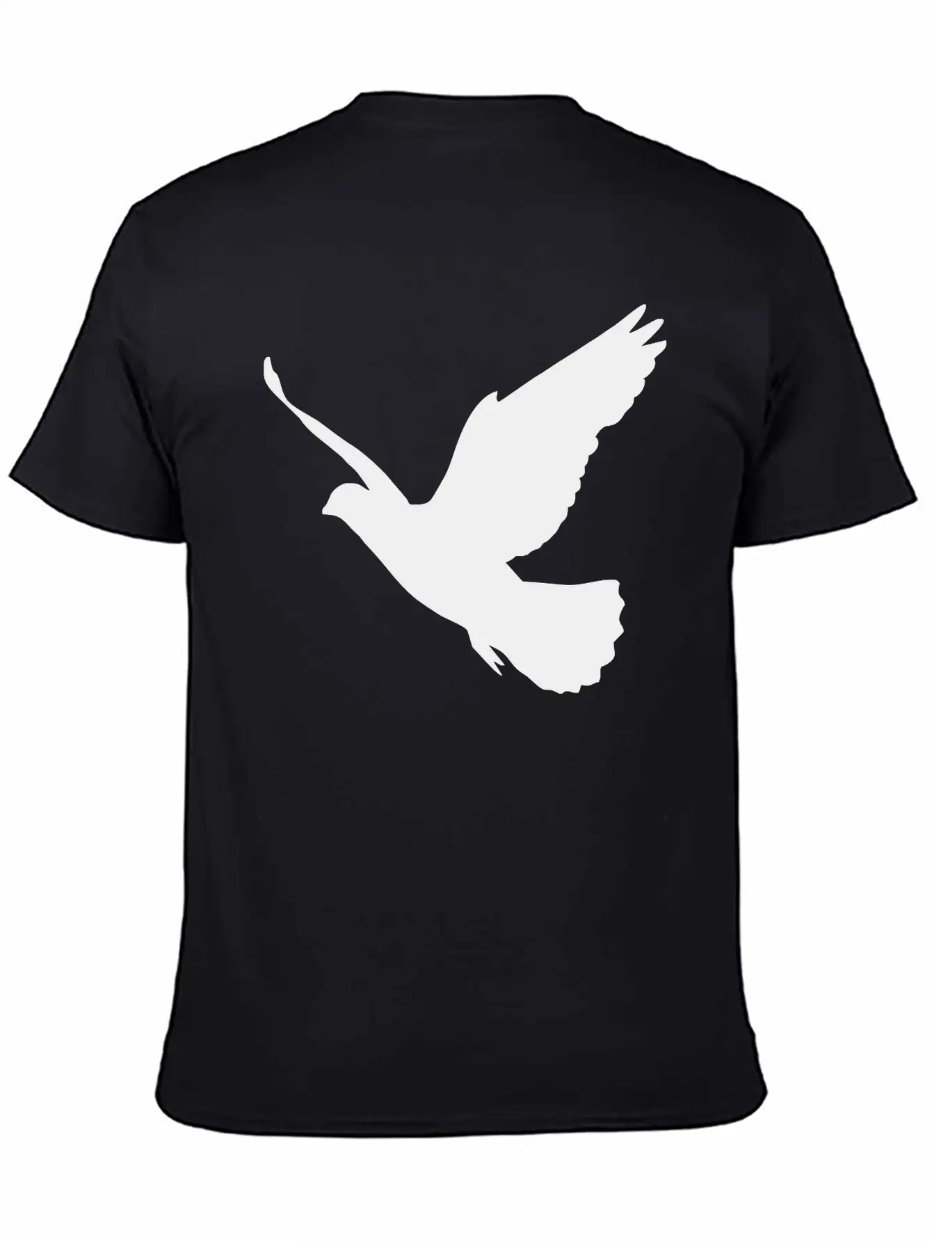 1 Color - Dove Birds Flying Peace Freedom Nature Breathable Soft Cotton T-Shirt – Timeless Casual Look