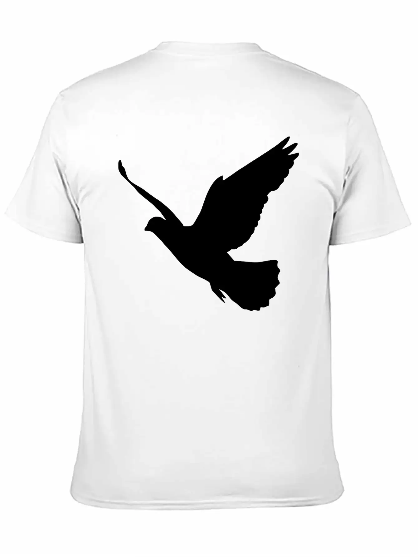 1 Color - Dove Birds Flying Peace Freedom Nature Breathable Soft Cotton T-Shirt – Timeless Casual Look