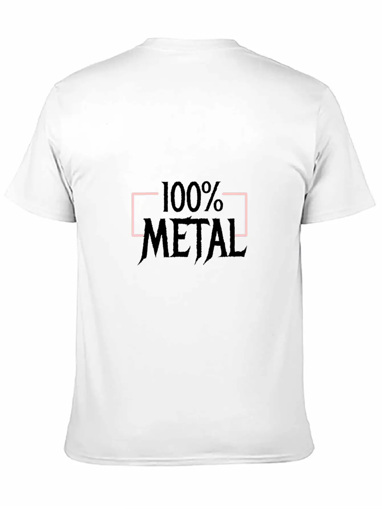 100 Heavy Metal Breathable Soft Cotton T-Shirt – Timeless Casual Look