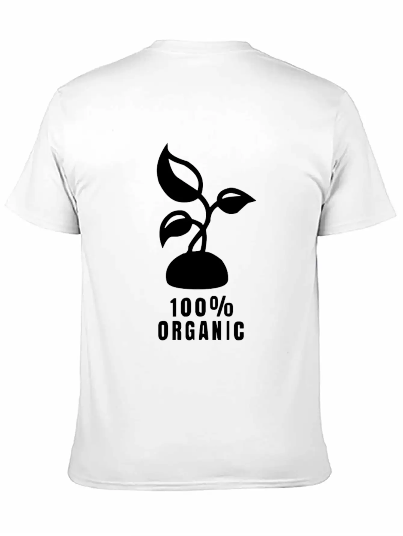 100% Organic Simple Everyday Graphic Tee – Lightweight Summer Wear