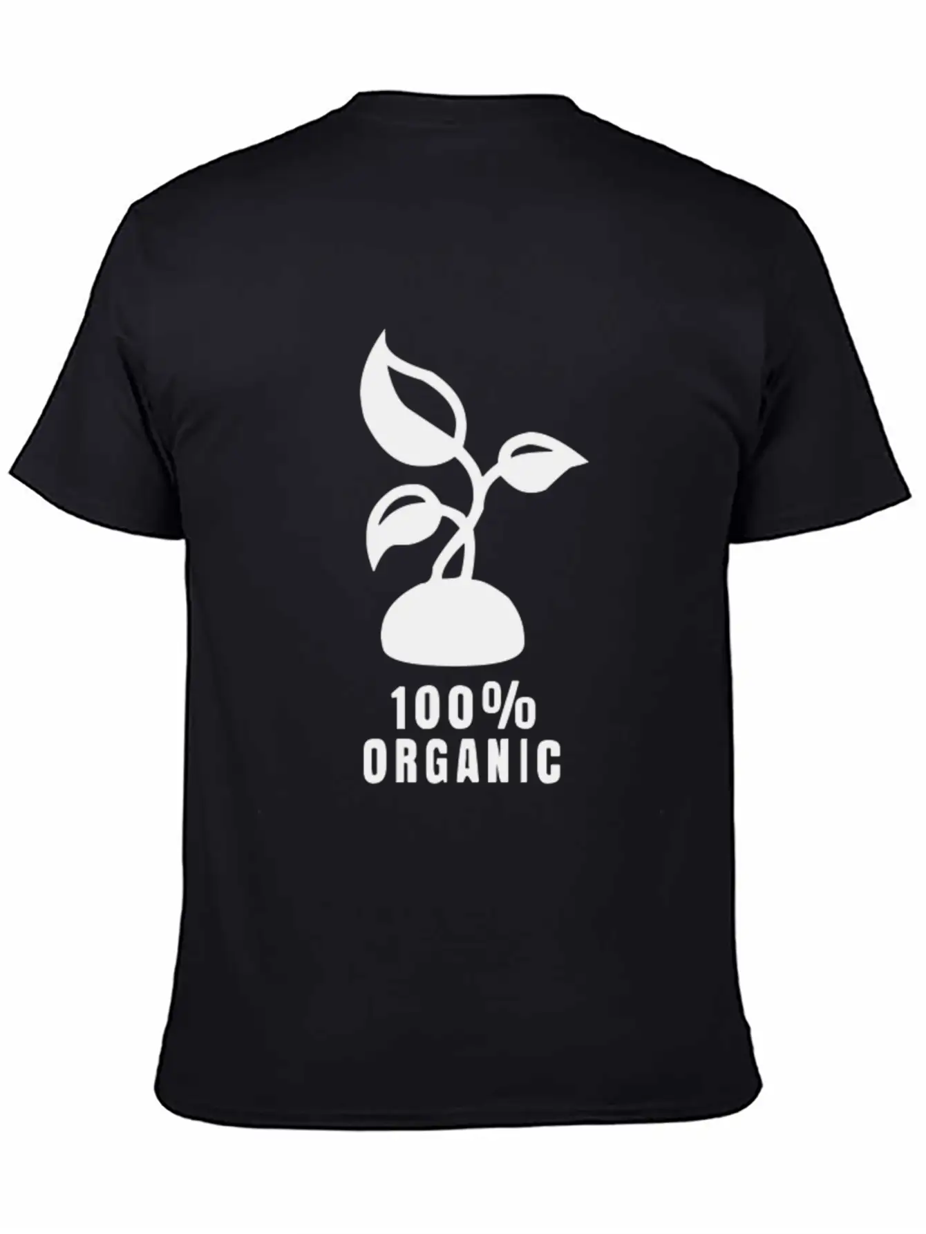 100% Organic Simple Everyday Graphic Tee – Lightweight Summer Wear