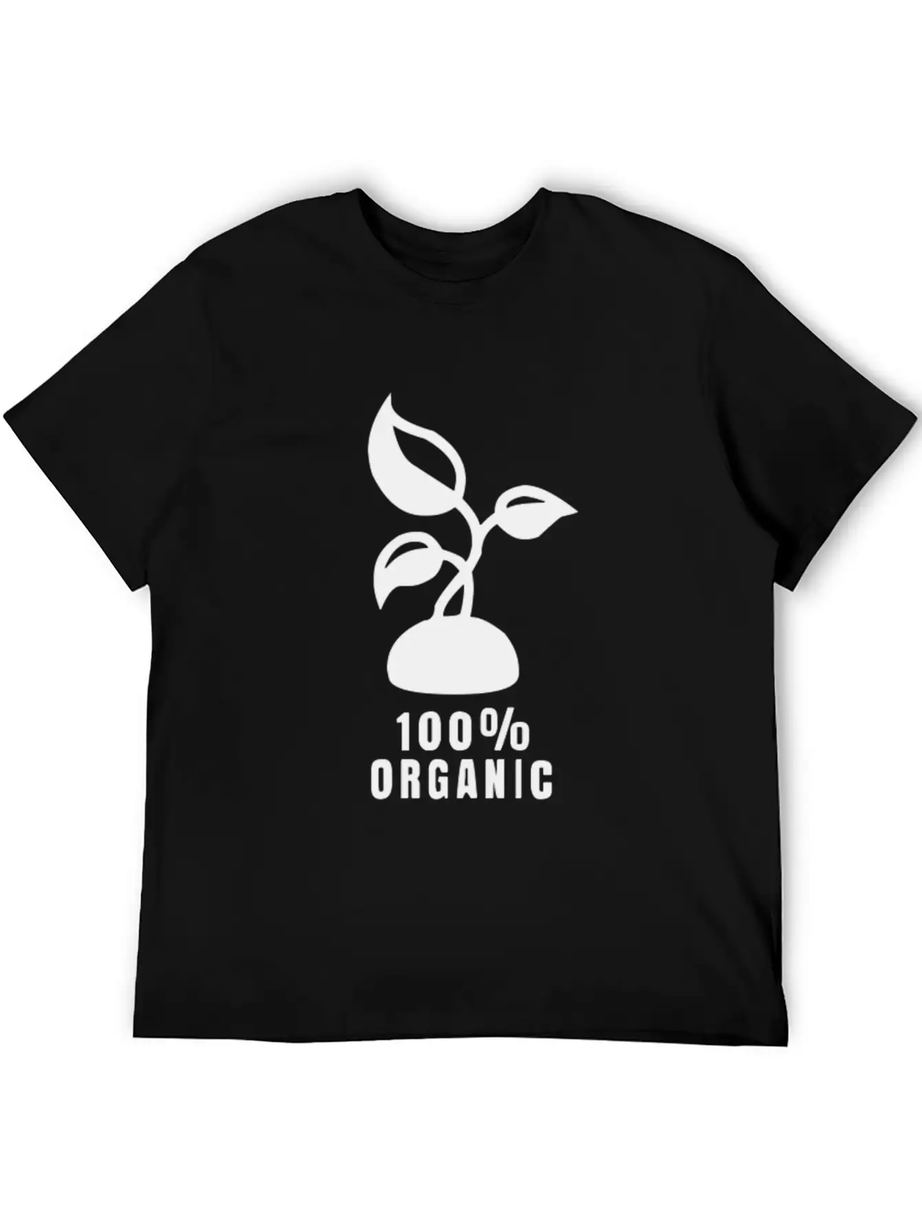 100% Organic Simple Everyday Graphic Tee – Lightweight Summer Wear