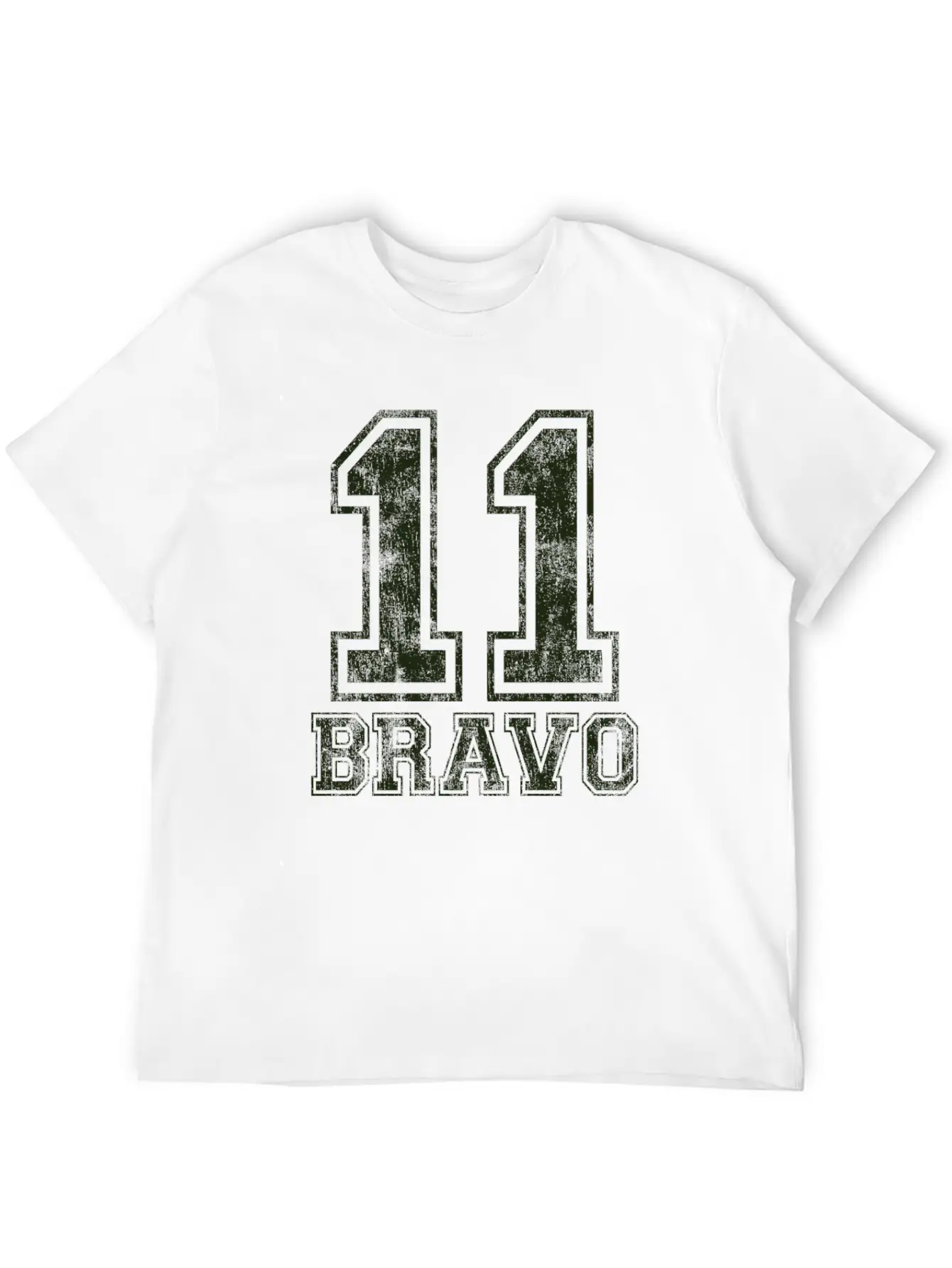 11 Bravo - US Infantry Product - U.S. Military Essential Unisex Summer Tee – Soft Cotton Casual Fit