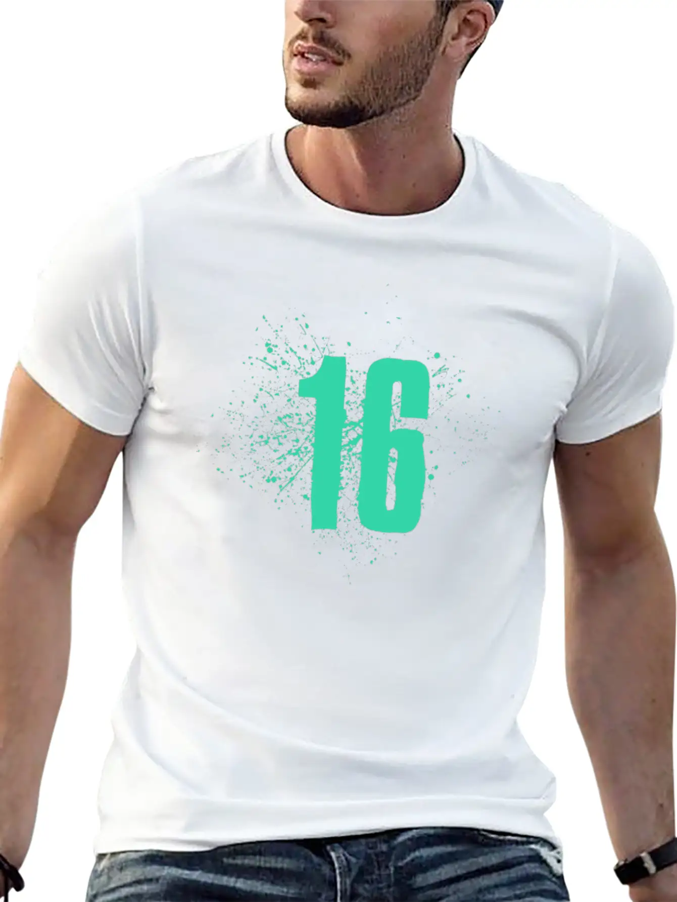 16 Unisex Cotton Tee – Relaxed Fit For Any Occasion