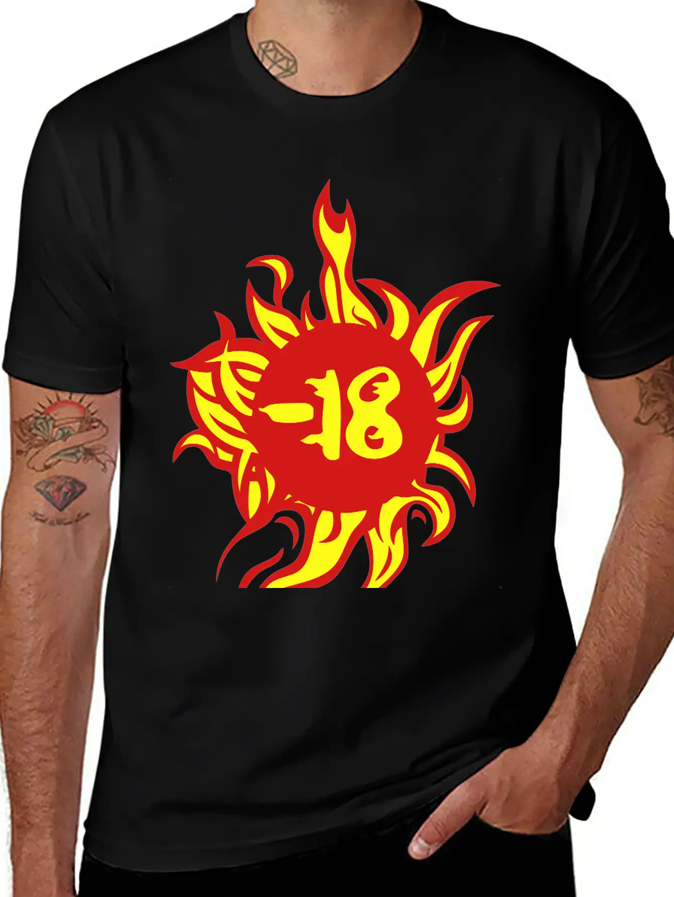 18 Years Forbidden Flame Essential Unisex Summer Tee – Soft Cotton Casual Fit