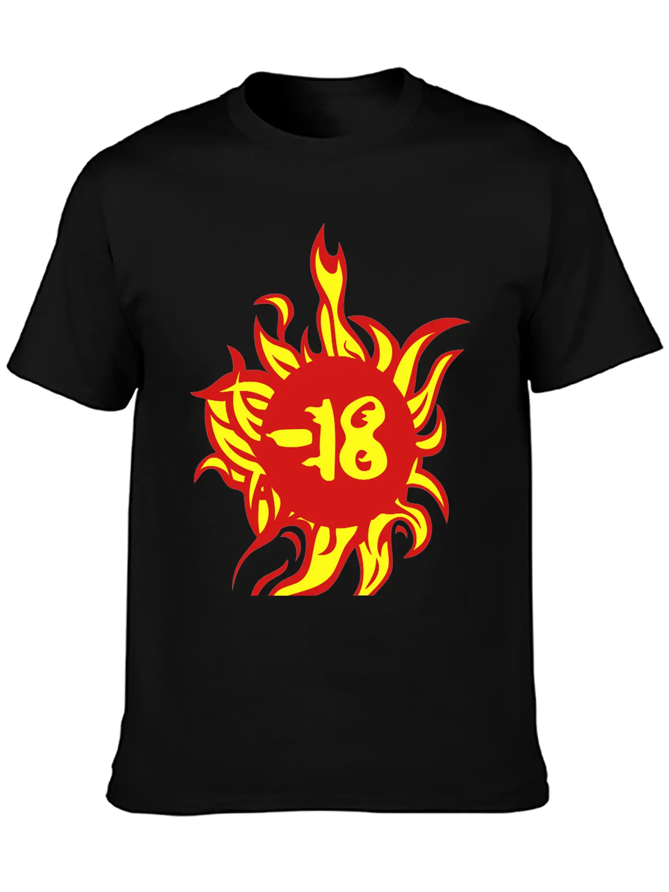 18 Years Forbidden Flame Essential Unisex Summer Tee – Soft Cotton Casual Fit