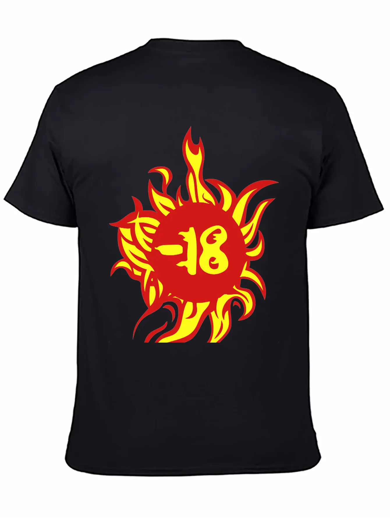 18 Years Forbidden Flame Essential Unisex Summer Tee – Soft Cotton Casual Fit