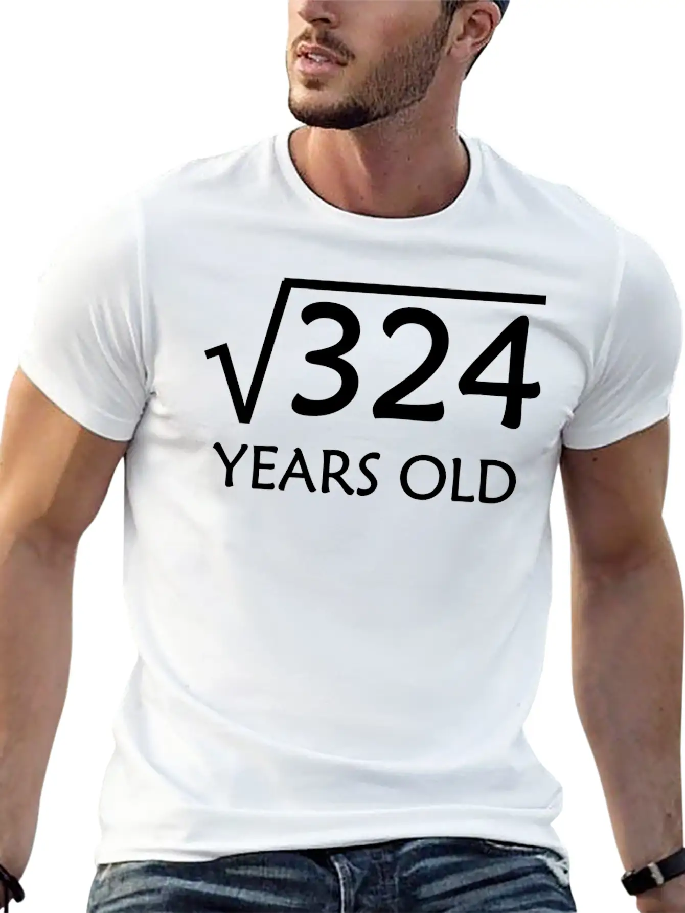 18Th Birthday Shirt Square Root Of 324 - 18 Years Soft Cotton Short Sleeve Tee – Unisex Wardrobe Staple