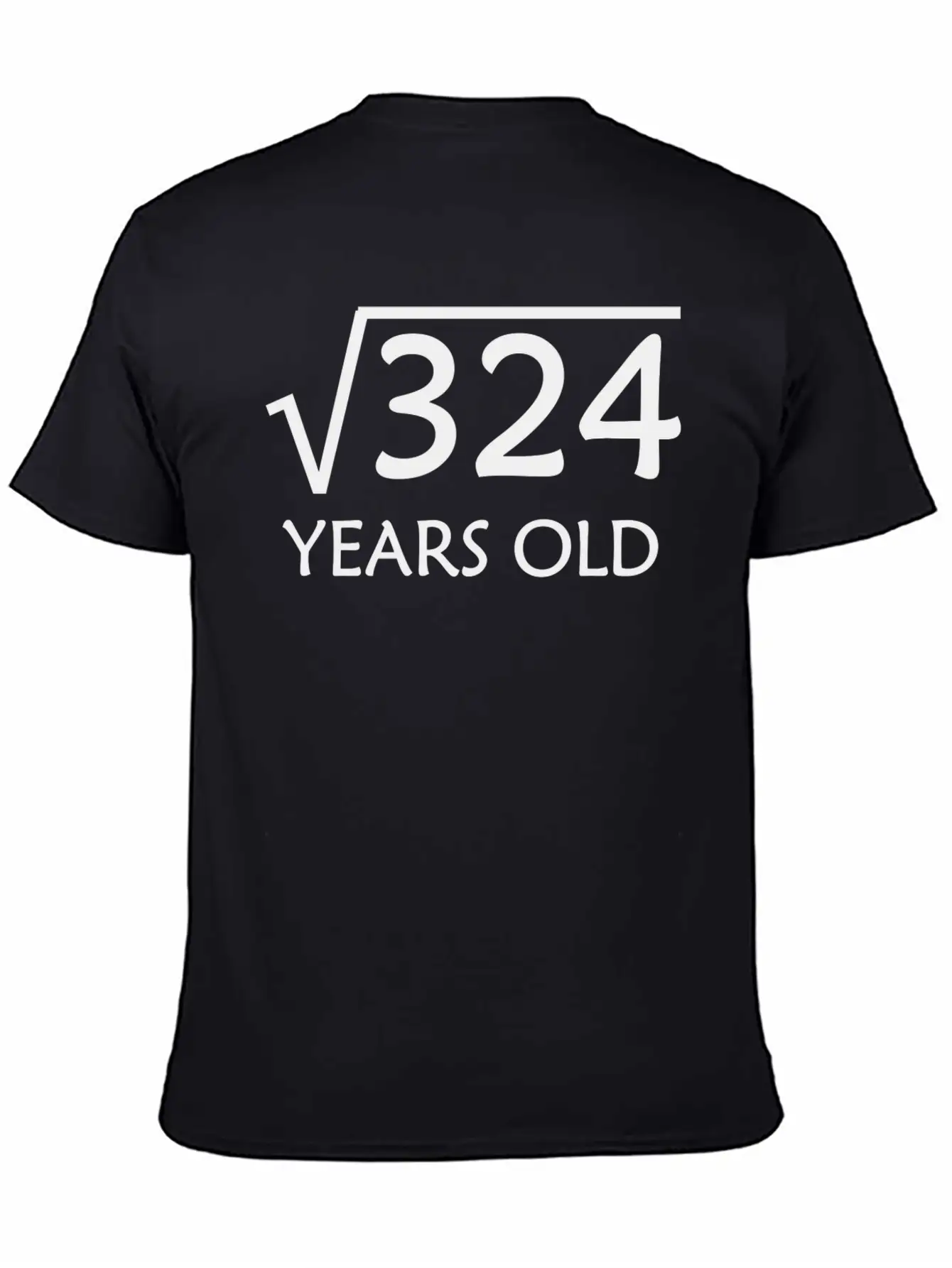 18Th Birthday Shirt Square Root Of 324 - 18 Years Soft Cotton Short Sleeve Tee – Unisex Wardrobe Staple