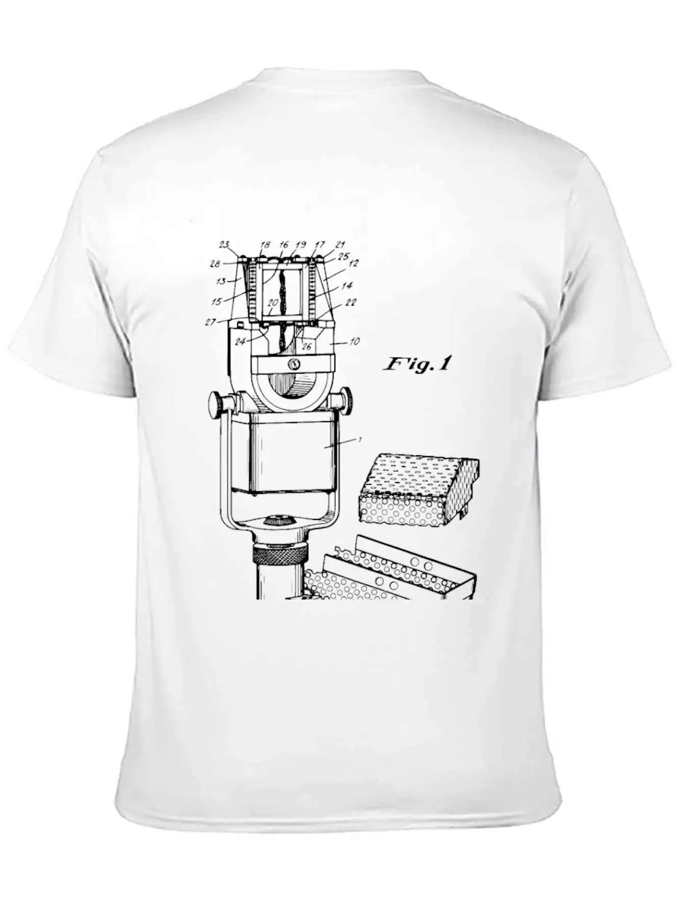 1938 Ribbon Microphone Invention Patent Blueprint Classic Cotton Tee – Unisex Comfort For Any Season