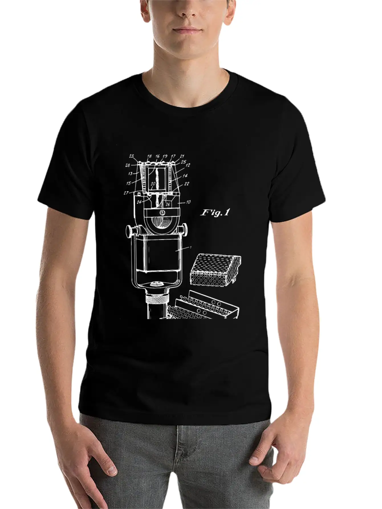 1938 Ribbon Microphone Invention Patent Blueprint Classic Cotton Tee – Unisex Comfort For Any Season