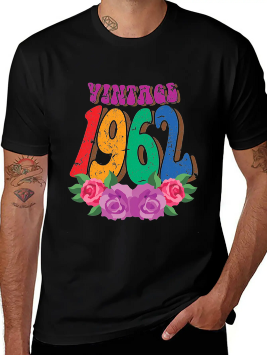 1962 60Th For 60 Unisex Cotton Tee – Relaxed Fit For Any Occasion
