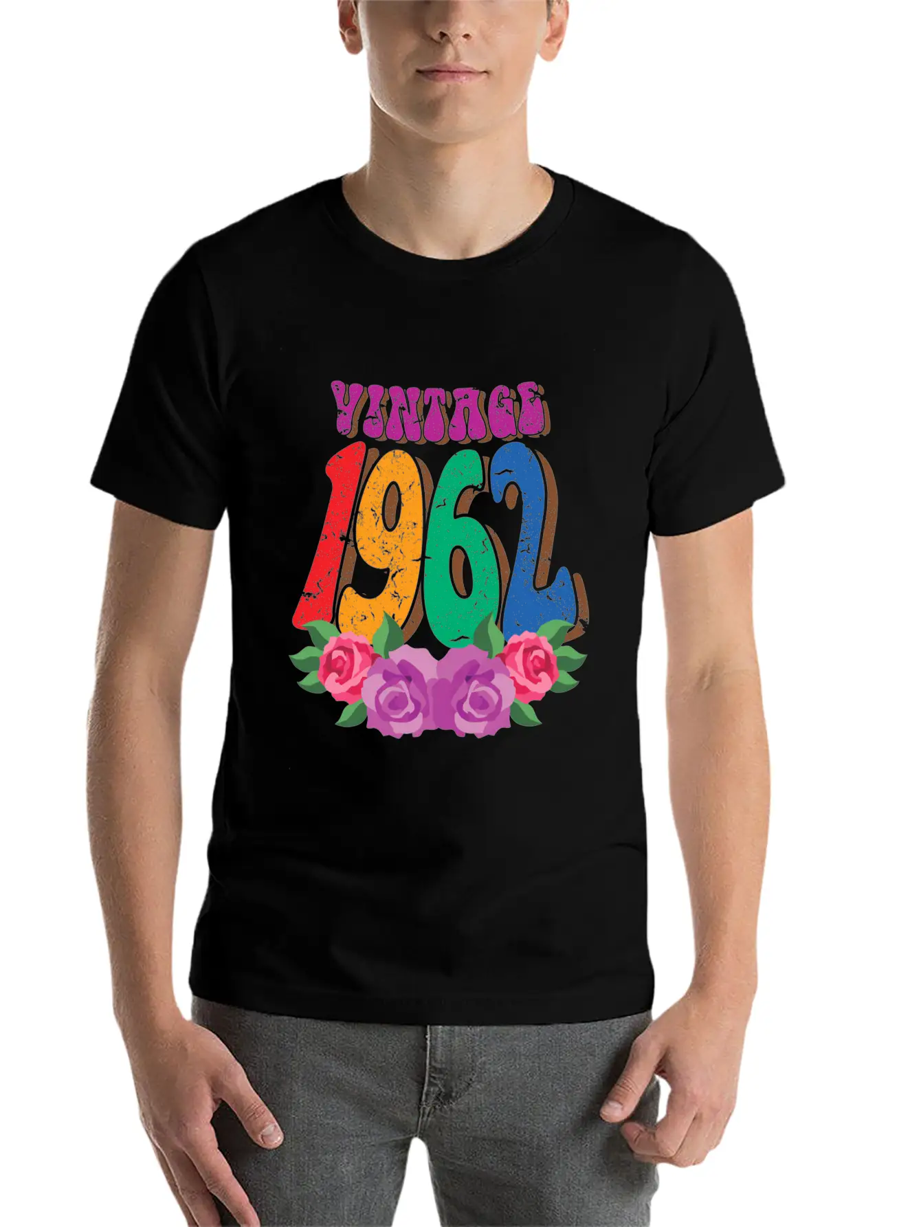 1962 60Th For 60 Unisex Cotton Tee – Relaxed Fit For Any Occasion