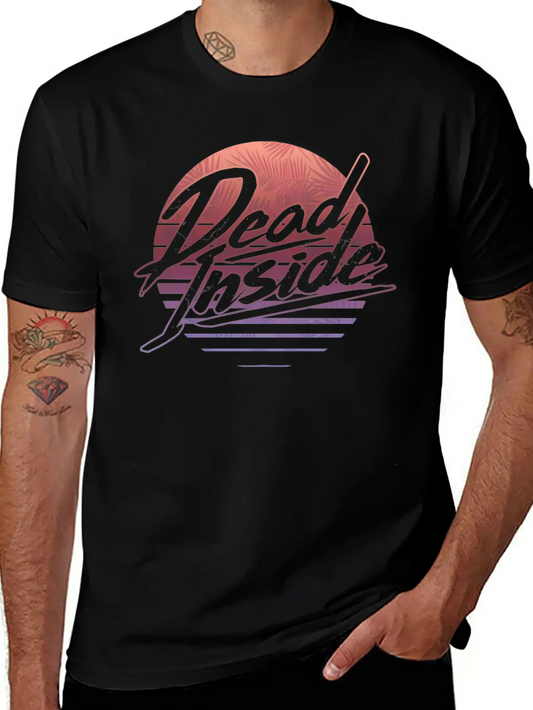 1980 Sad Floral Sunset - Aesthetic Vaporwave Unisex Cotton Tee – Relaxed Fit For Any Occasion