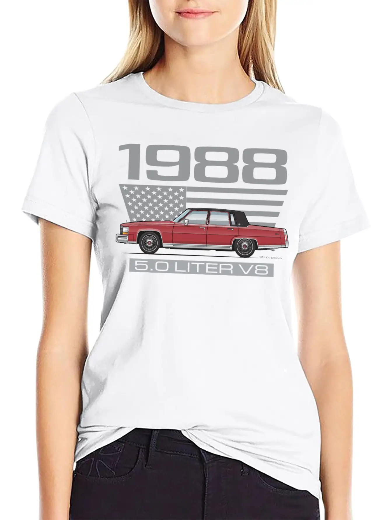 1988 Autumn Maple Breathable Soft Cotton T-Shirt – Timeless Casual Look