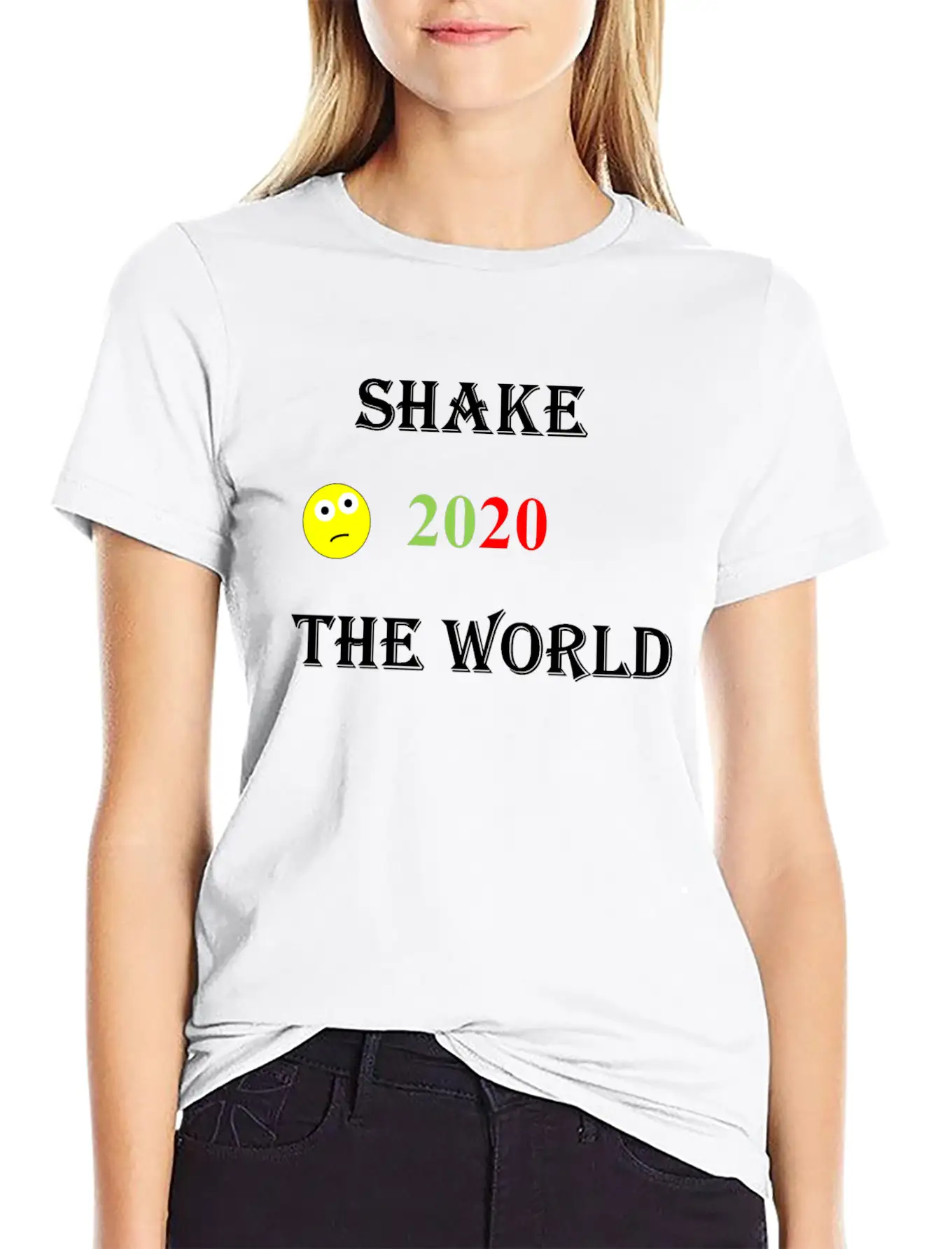 2020 1 Unisex Short Sleeve Soft Cotton T-Shirt – Casual Everyday Wear