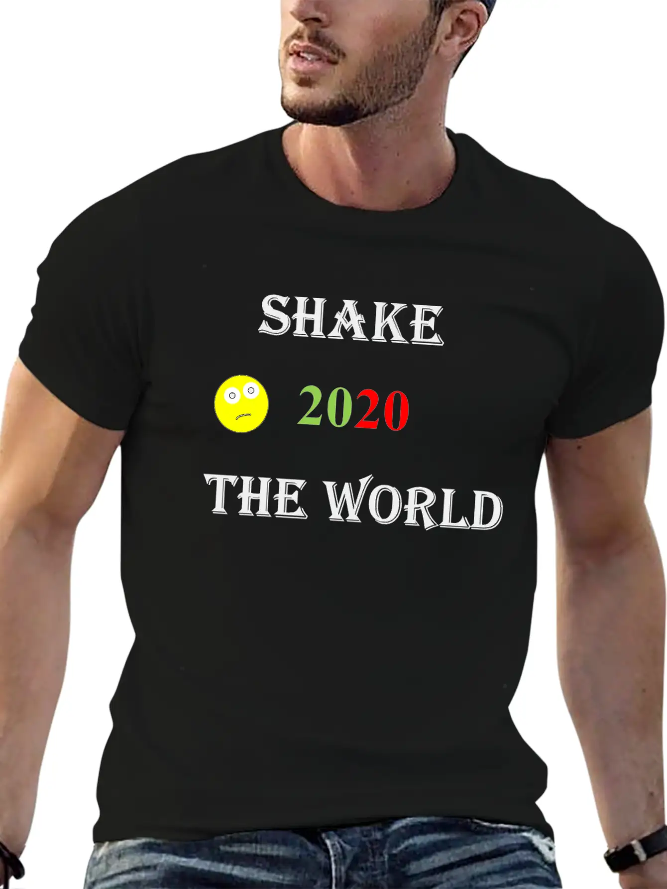 2020 1 Unisex Short Sleeve Soft Cotton T-Shirt – Casual Everyday Wear