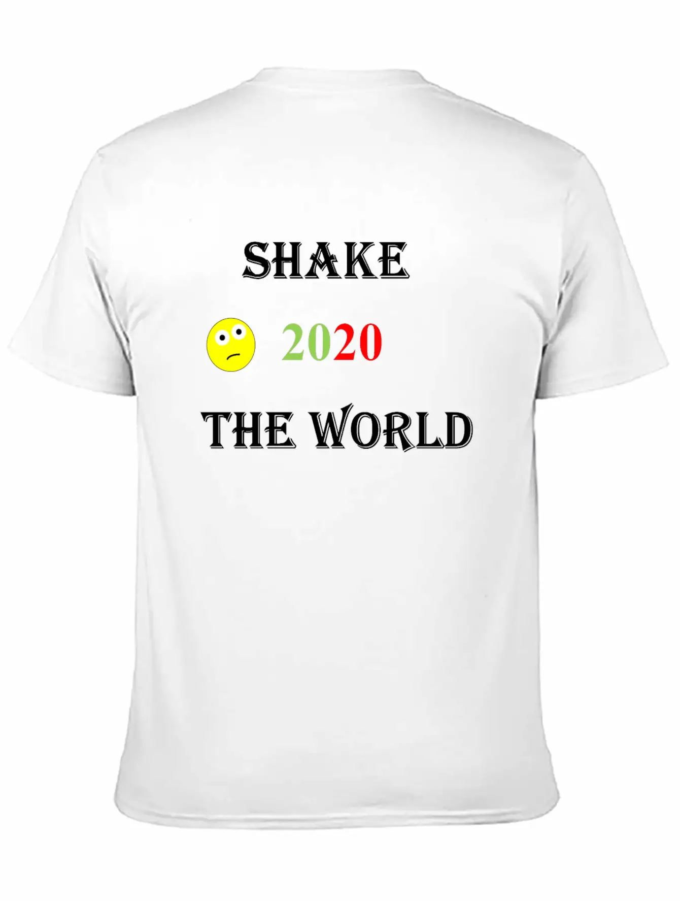 2020 1 Unisex Short Sleeve Soft Cotton T-Shirt – Casual Everyday Wear