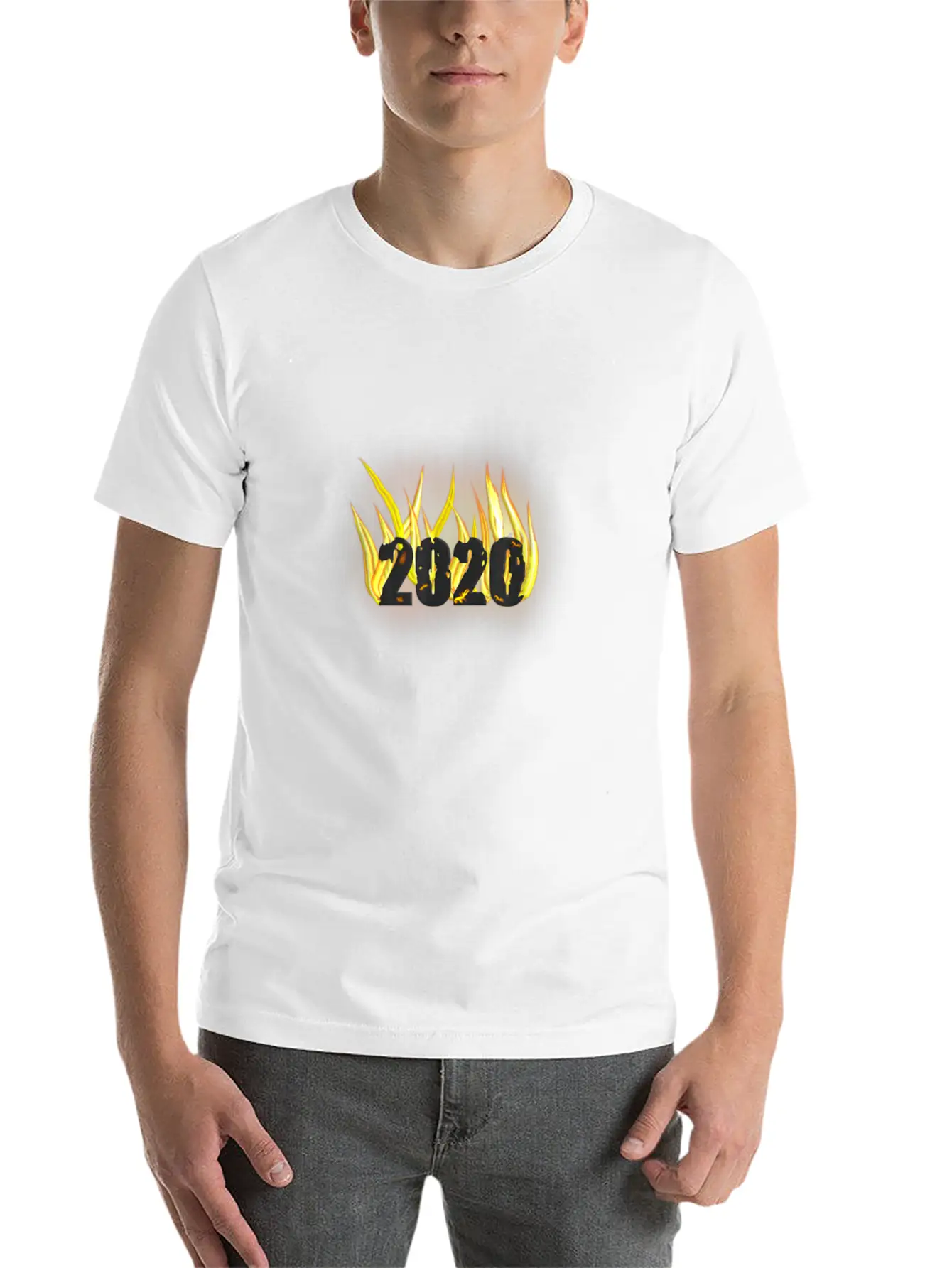 2020 In Flames Simple Everyday Graphic Tee – Lightweight Summer Wear