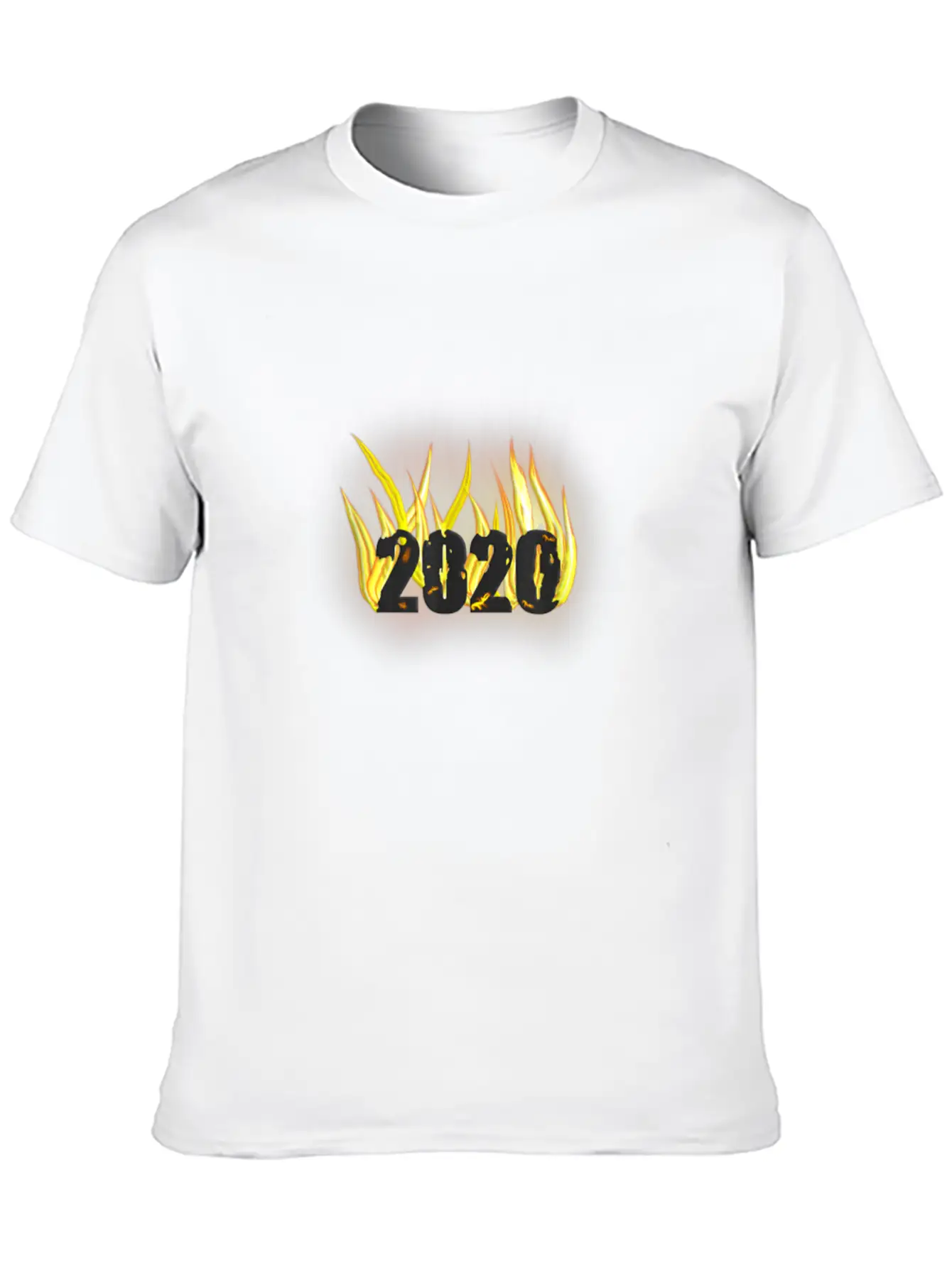 2020 In Flames Simple Everyday Graphic Tee – Lightweight Summer Wear