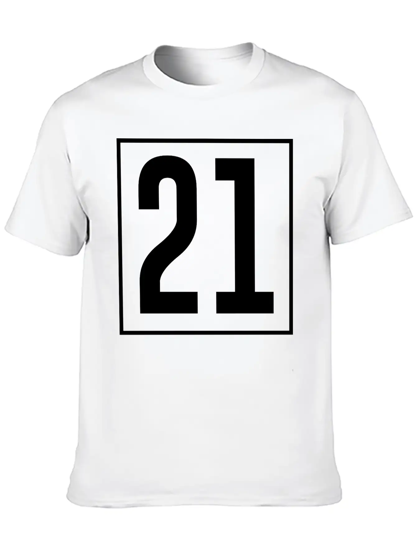 21 Simple Everyday Graphic Tee – Lightweight Summer Wear