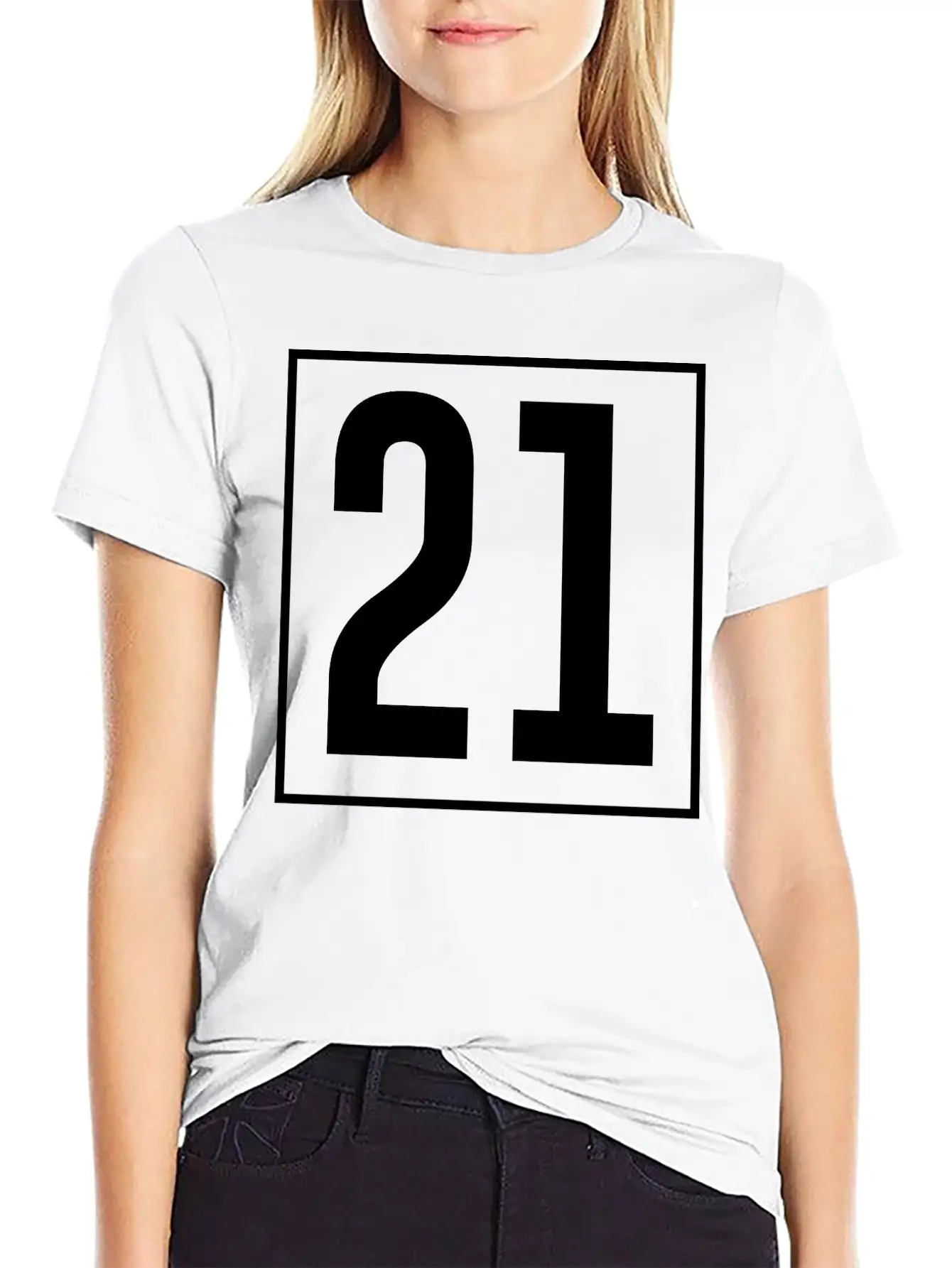 21 Simple Everyday Graphic Tee – Lightweight Summer Wear