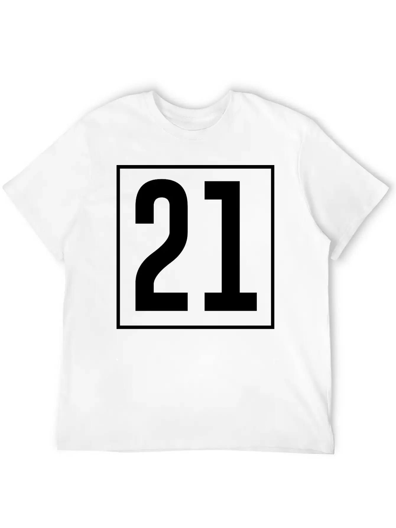 21 Simple Everyday Graphic Tee – Lightweight Summer Wear