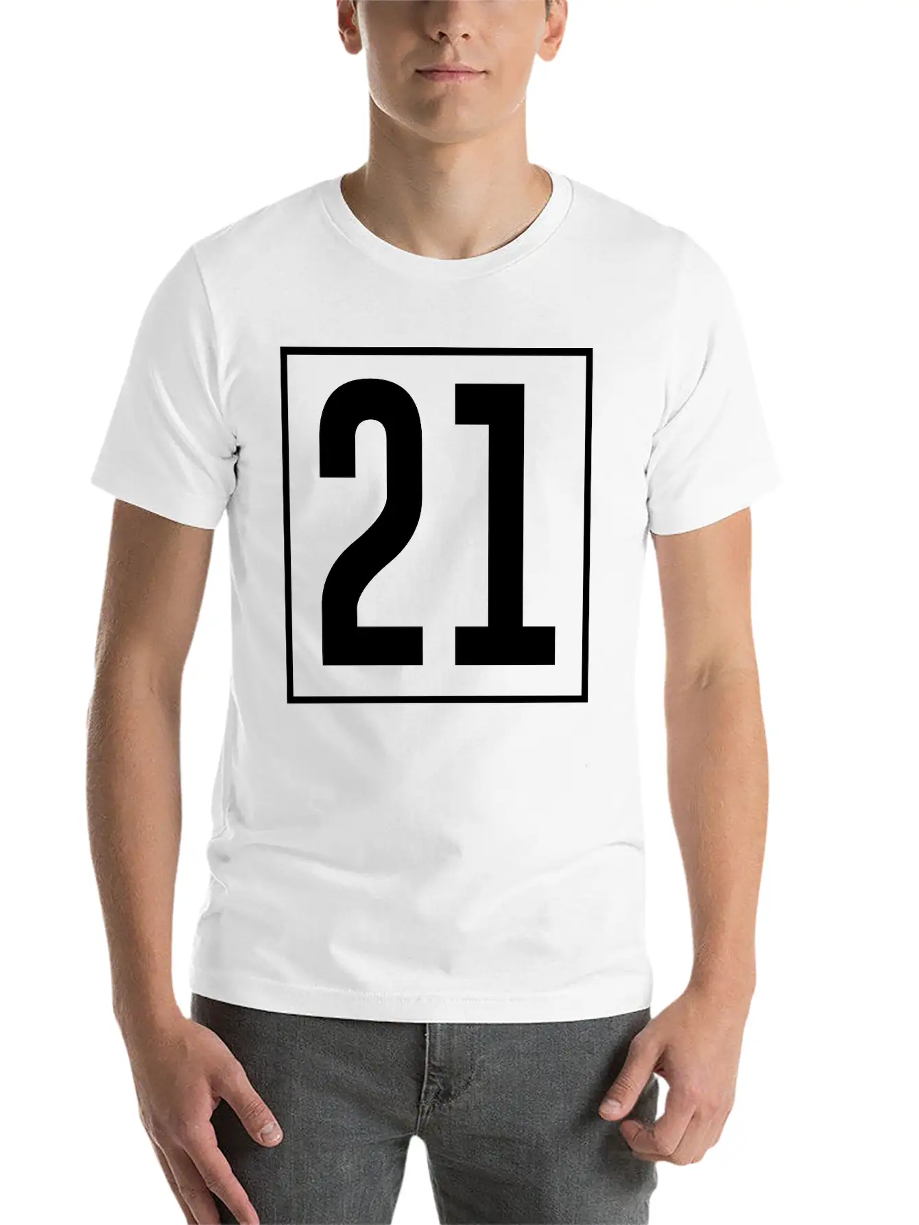 21 Simple Everyday Graphic Tee – Lightweight Summer Wear