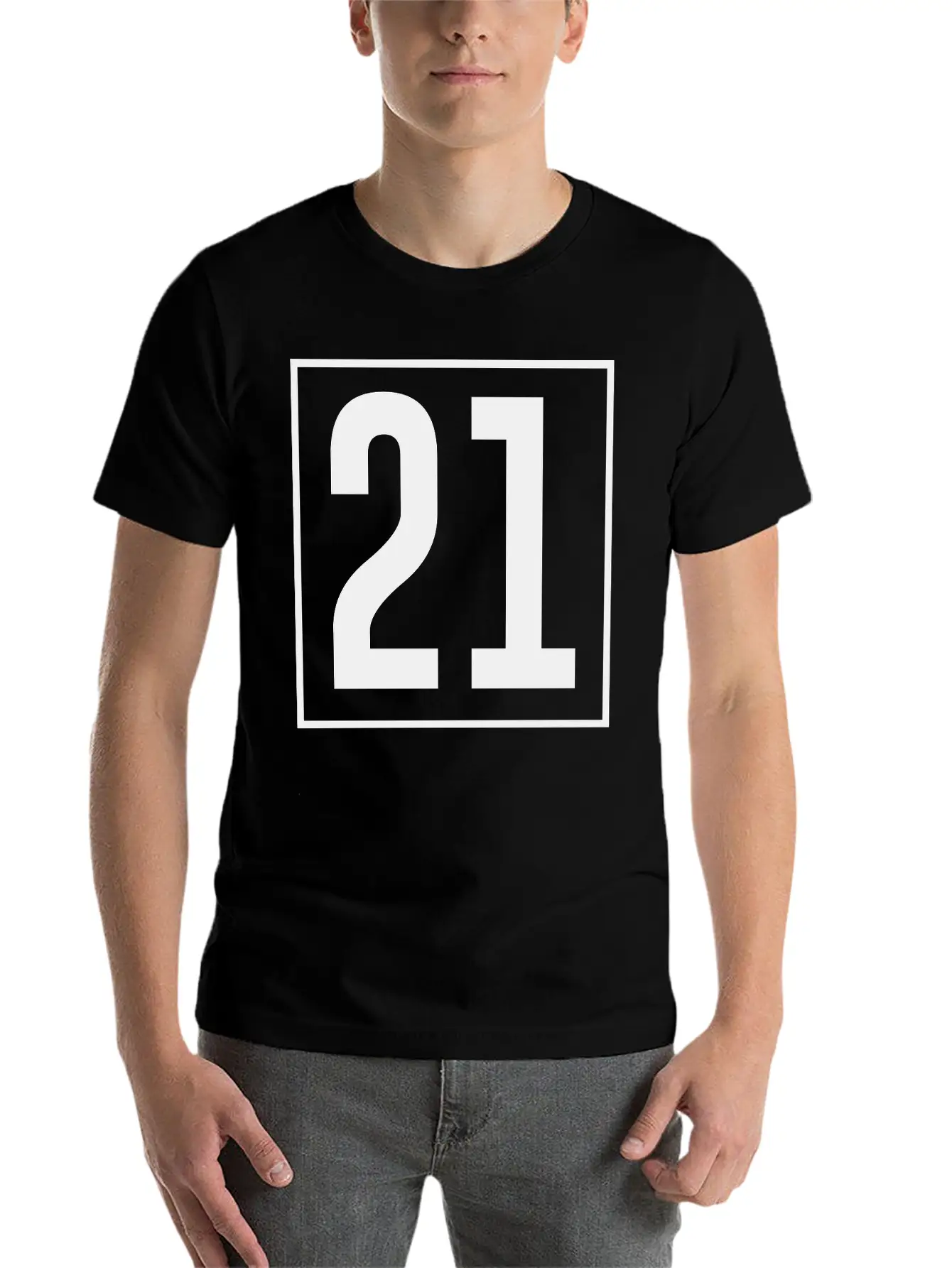 21 Simple Everyday Graphic Tee – Lightweight Summer Wear
