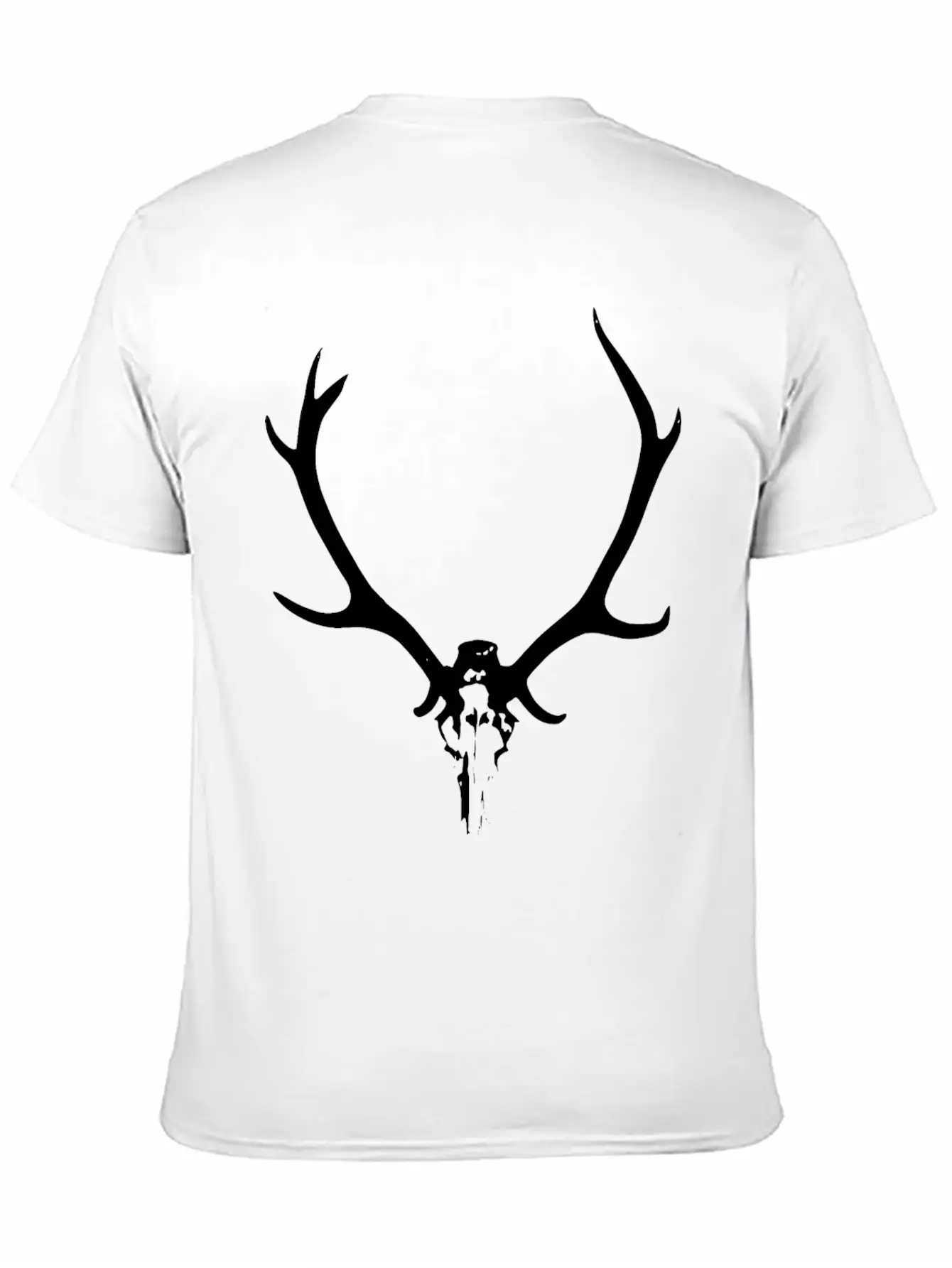 2reborn JÄGER GEWEIH Hunter Deer Wild Solo Wh Unisex Cotton Tee – Relaxed Fit For Any Occasion