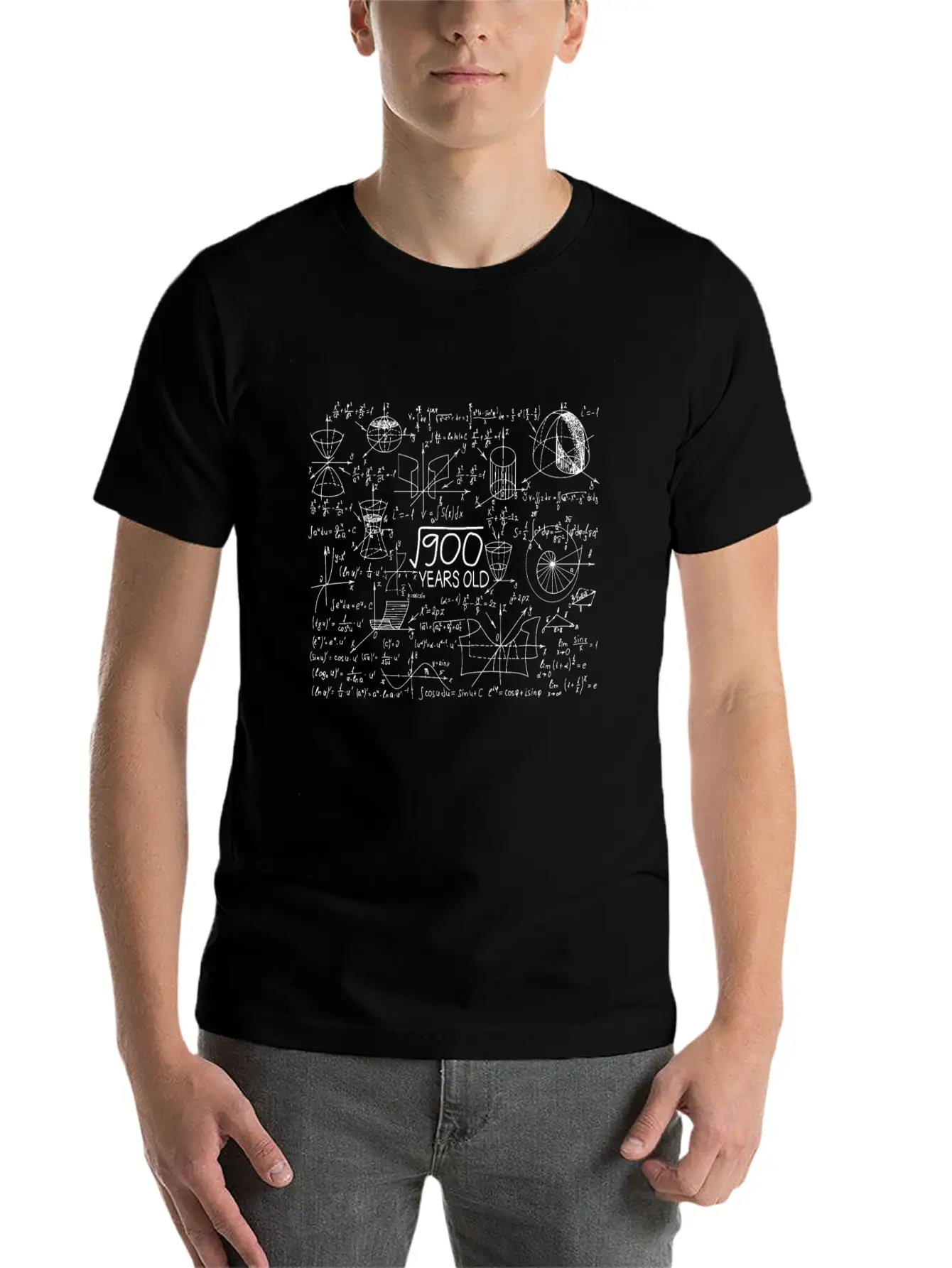 30 Birthday Root From 900 Math Nerd Lightweight Cotton T-Shirt – Daily Comfort Graphic Shirt