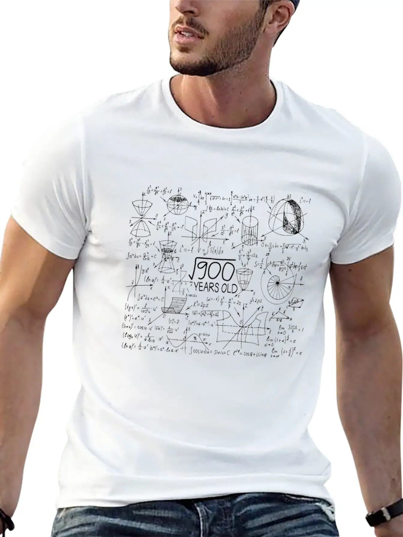 30 Birthday Root From 900 Math Nerd Lightweight Cotton T-Shirt – Daily Comfort Graphic Shirt