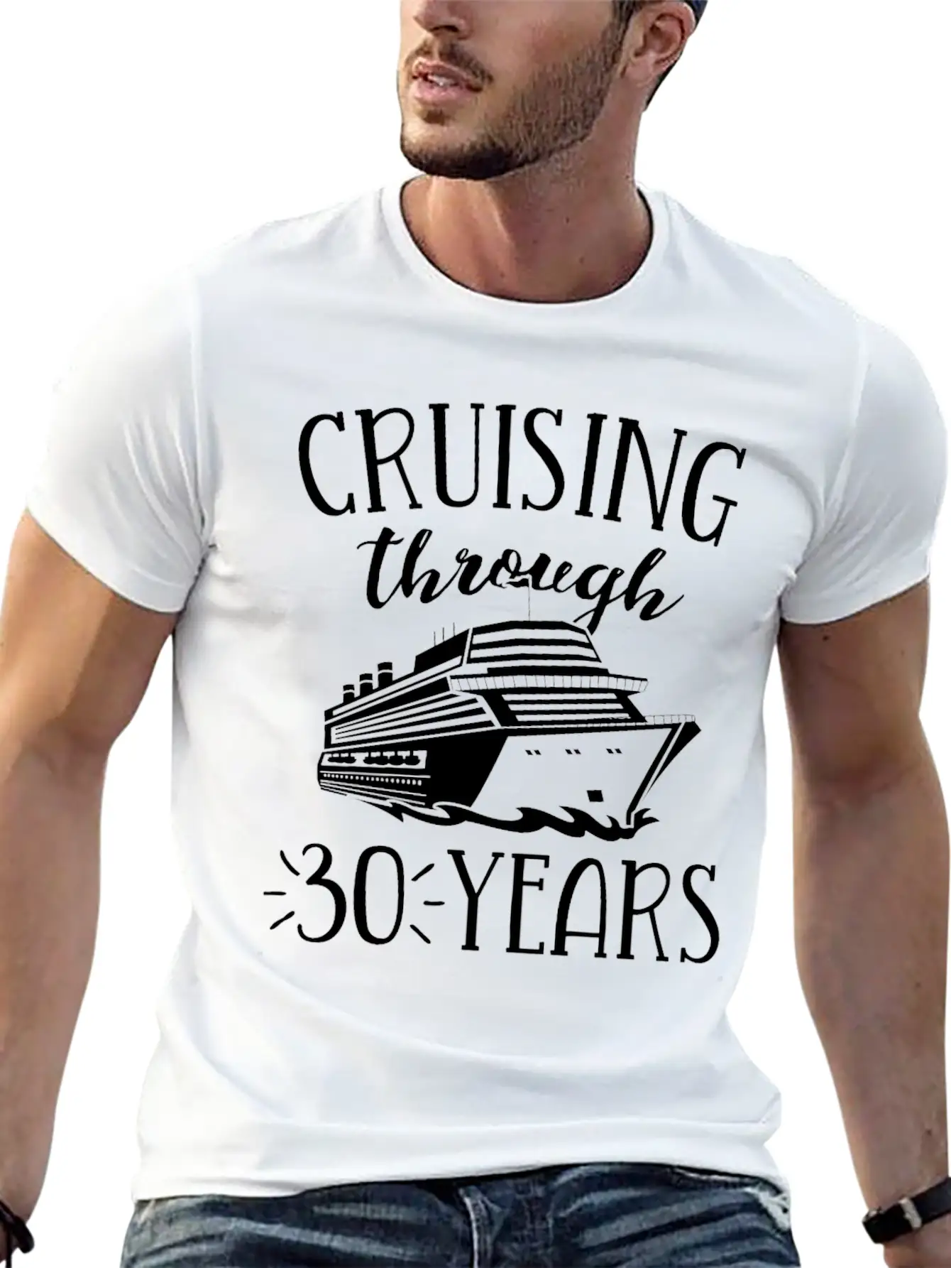 30th Anniversary Cruise TShirt Vacation Match Unisex Cotton Tee – Relaxed Fit For Any Occasion
