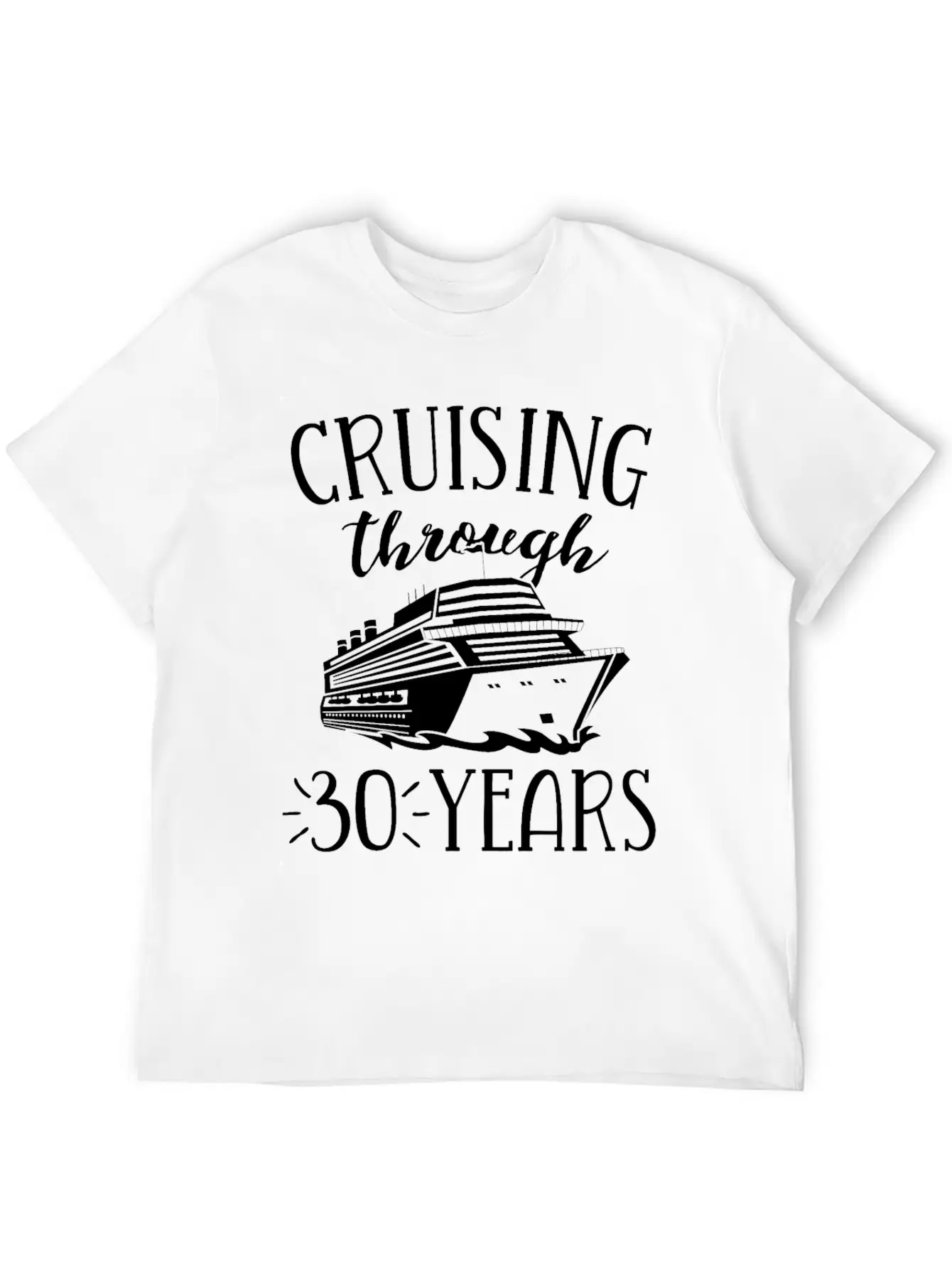 30th Anniversary Cruise TShirt Vacation Match Unisex Cotton Tee – Relaxed Fit For Any Occasion