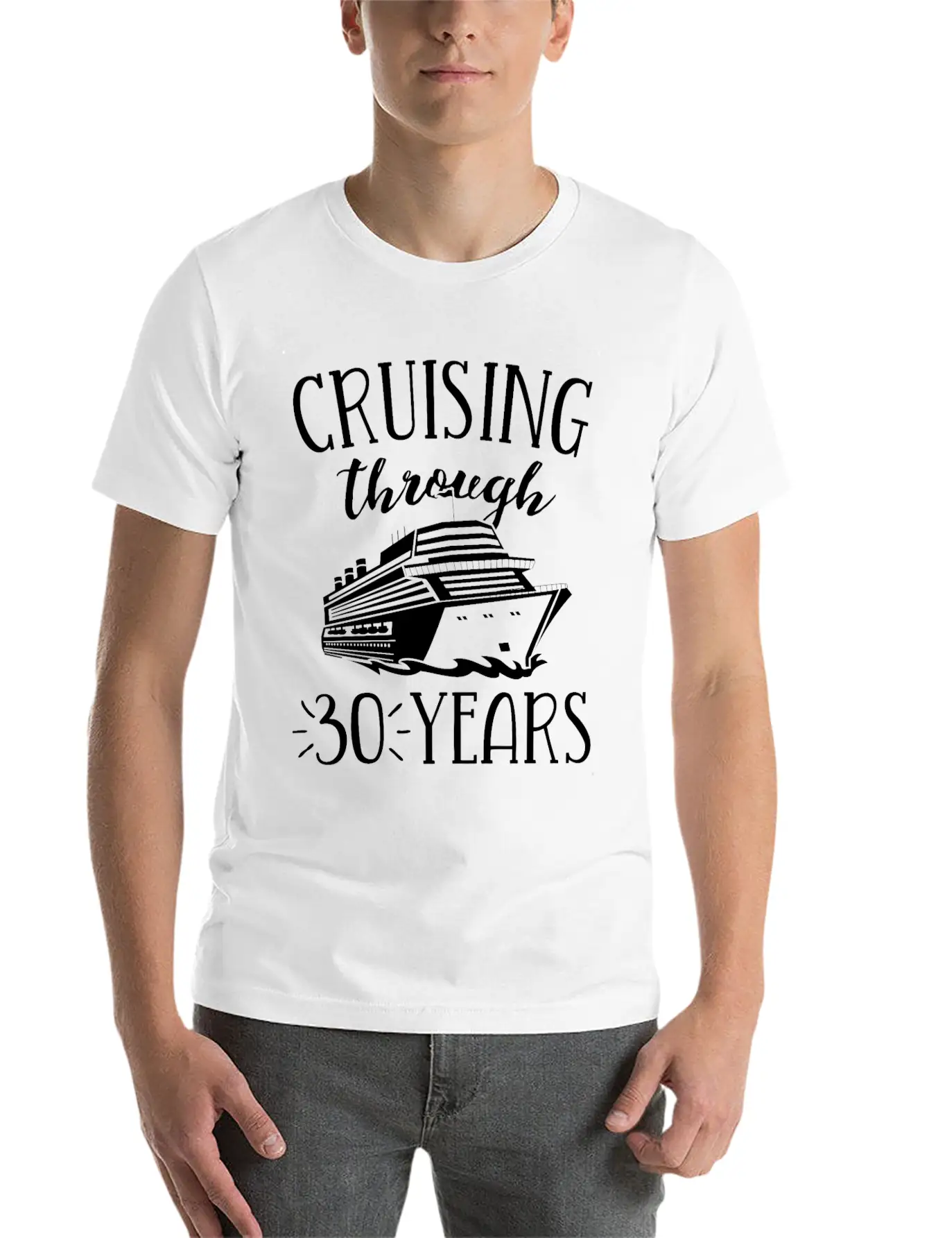 30th Anniversary Cruise TShirt Vacation Match Unisex Cotton Tee – Relaxed Fit For Any Occasion