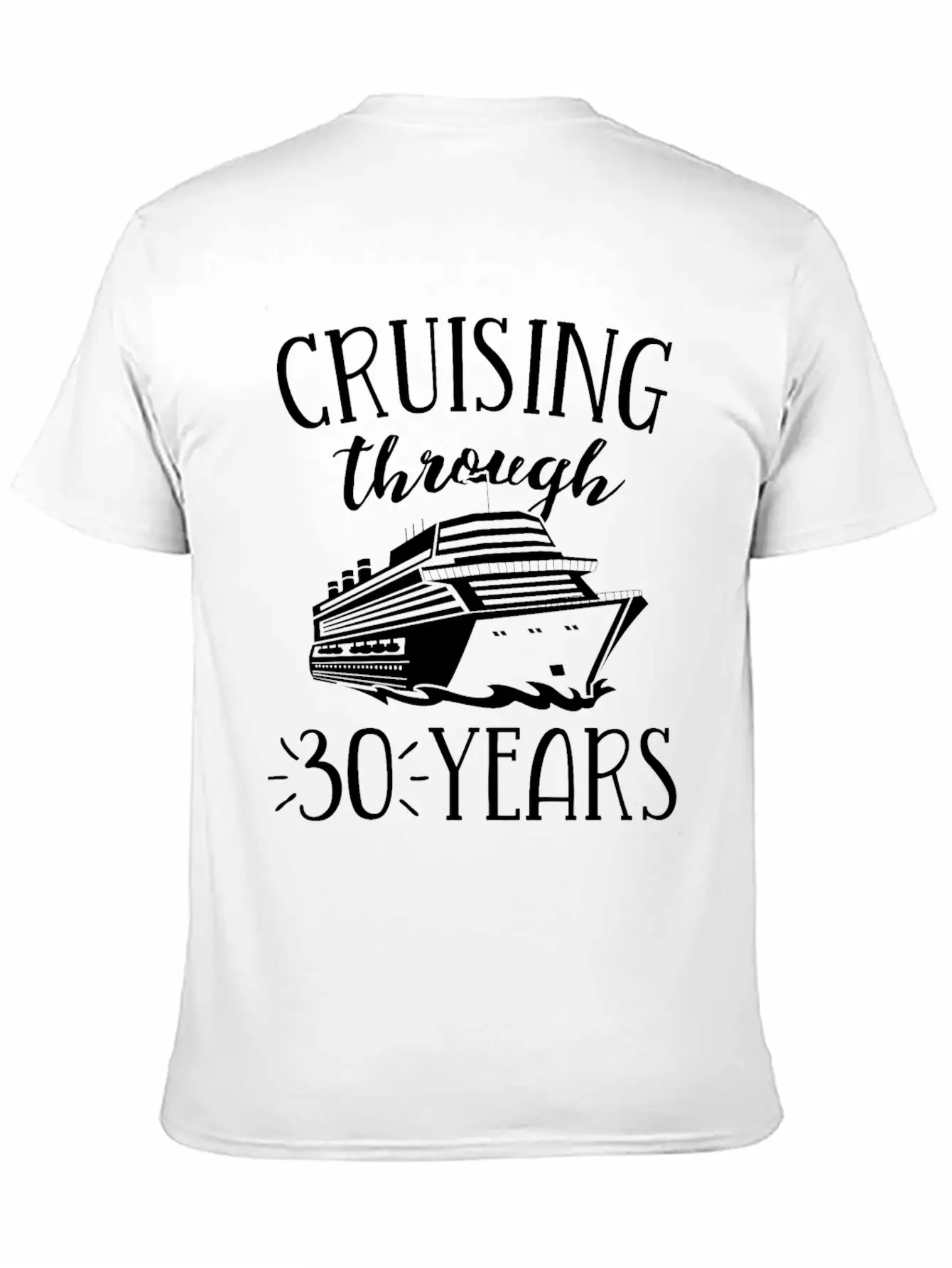 30th Anniversary Cruise TShirt Vacation Match Unisex Cotton Tee – Relaxed Fit For Any Occasion