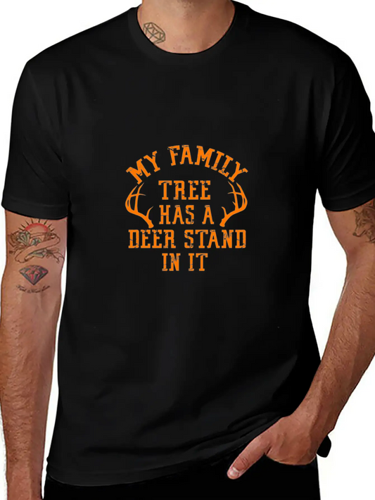 395 Camping T Shirt My Family Tree Has A Deer Stan Soft Cotton Short Sleeve Tee – Unisex Wardrobe Staple