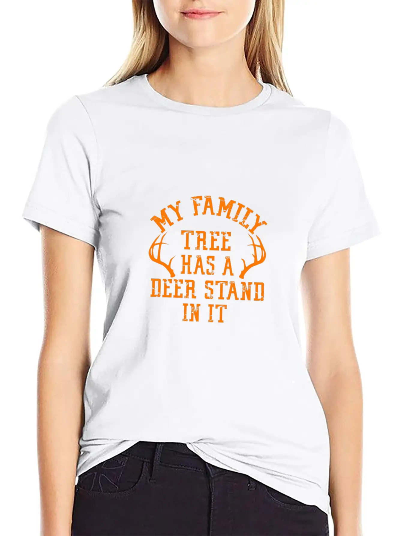 395 Camping T Shirt My Family Tree Has A Deer Stan Soft Cotton Short Sleeve Tee – Unisex Wardrobe Staple