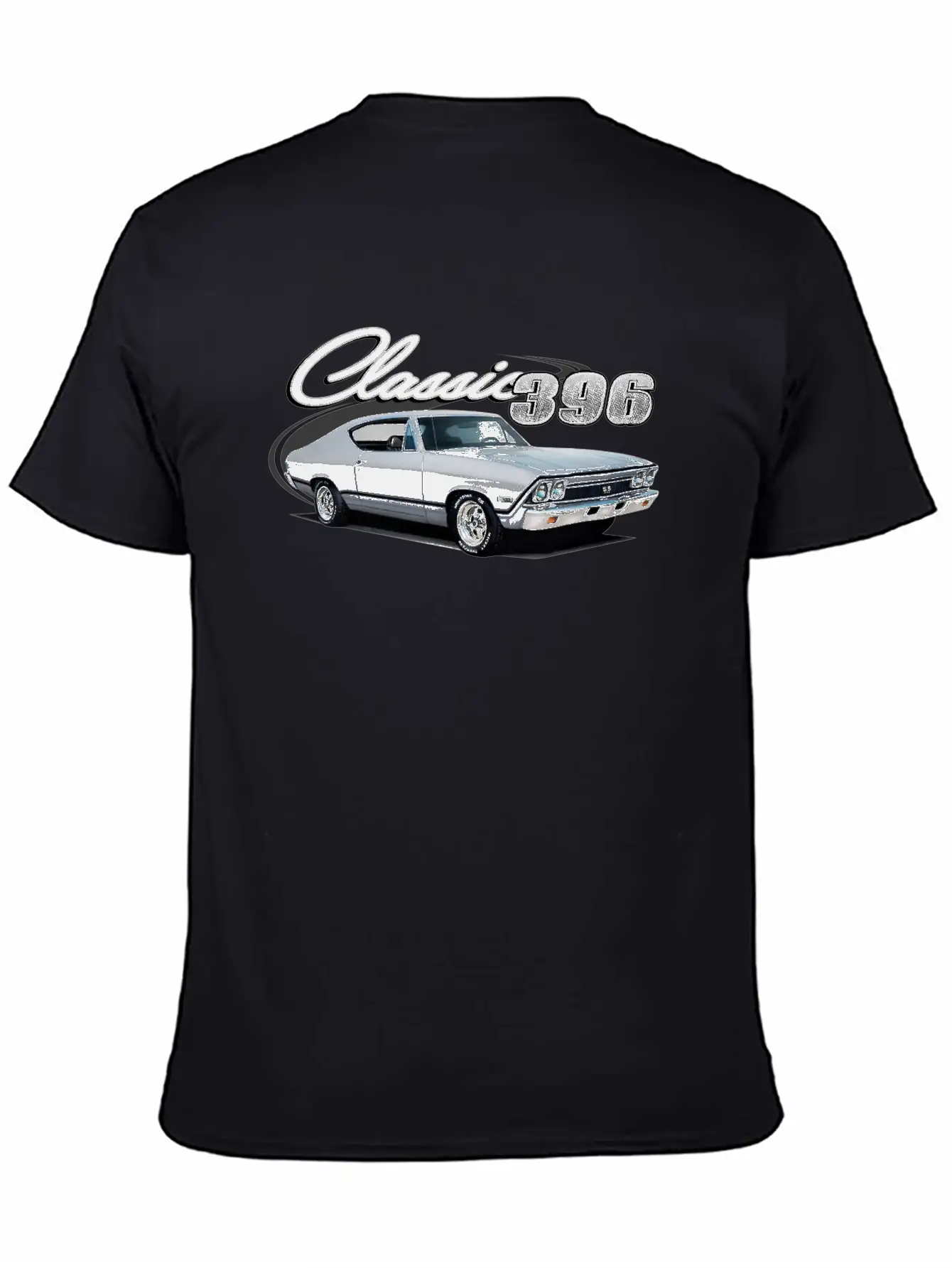 396 Silver Chevelle Unisex Cotton Tee – Relaxed Fit For Any Occasion