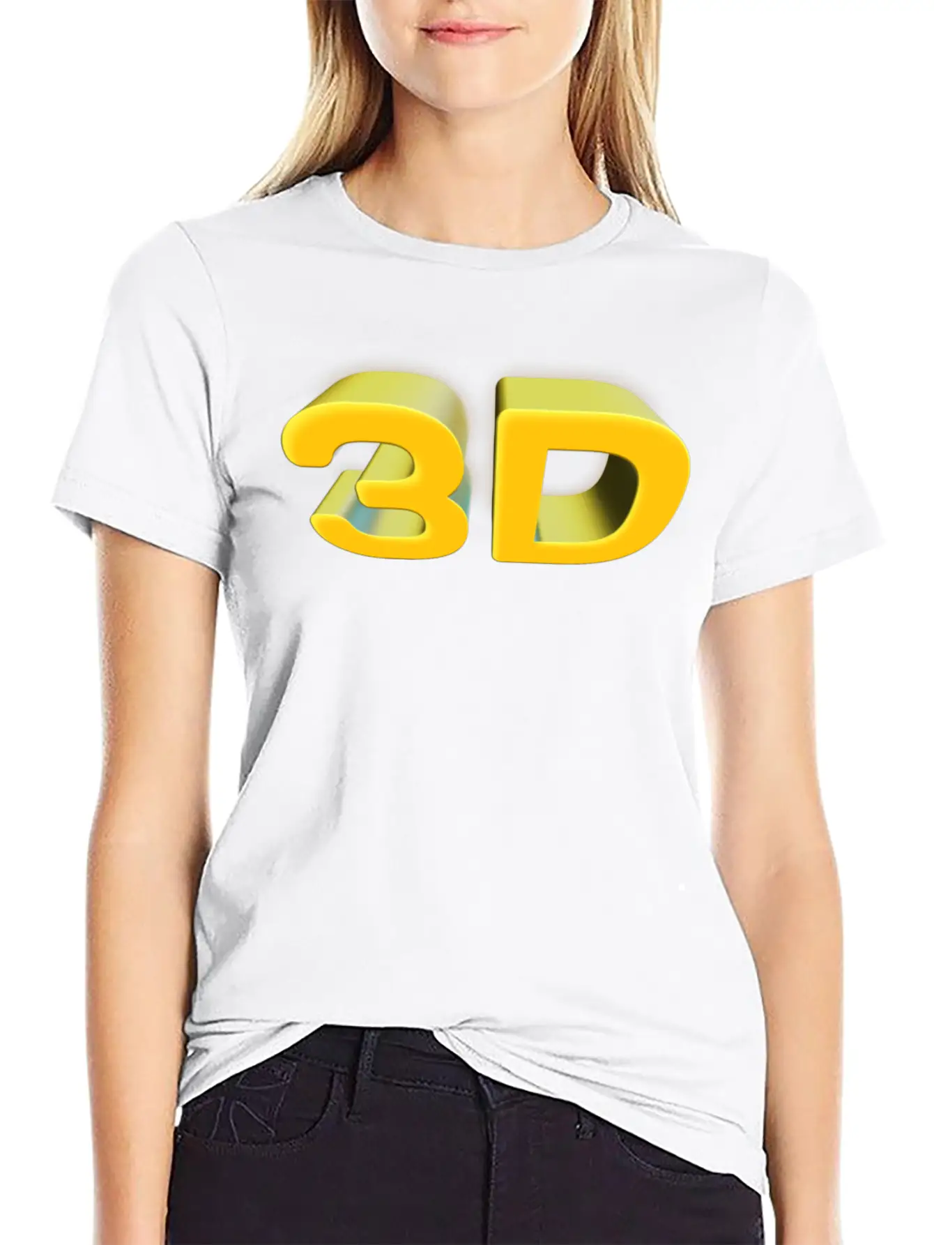 3D Unisex Cotton Tee – Relaxed Fit For Any Occasion