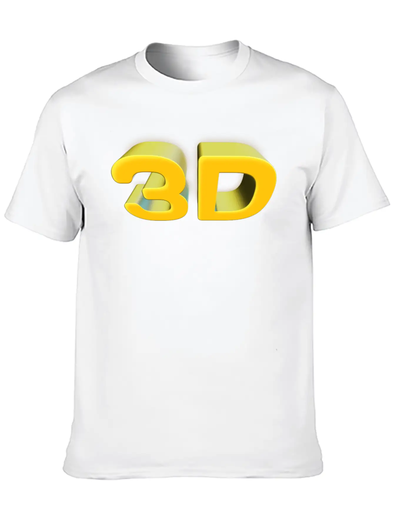 3D Unisex Cotton Tee – Relaxed Fit For Any Occasion
