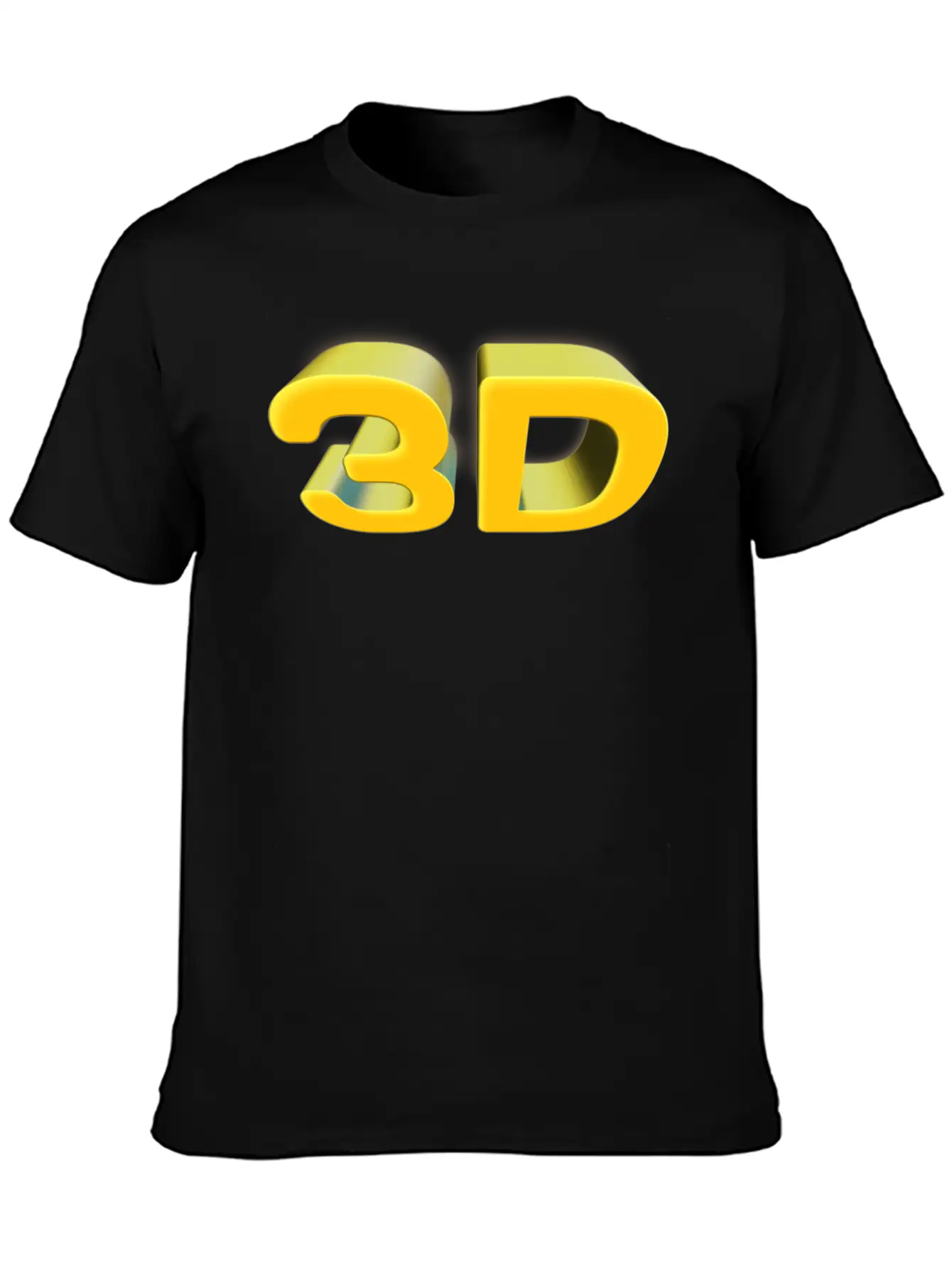 3D Unisex Cotton Tee – Relaxed Fit For Any Occasion