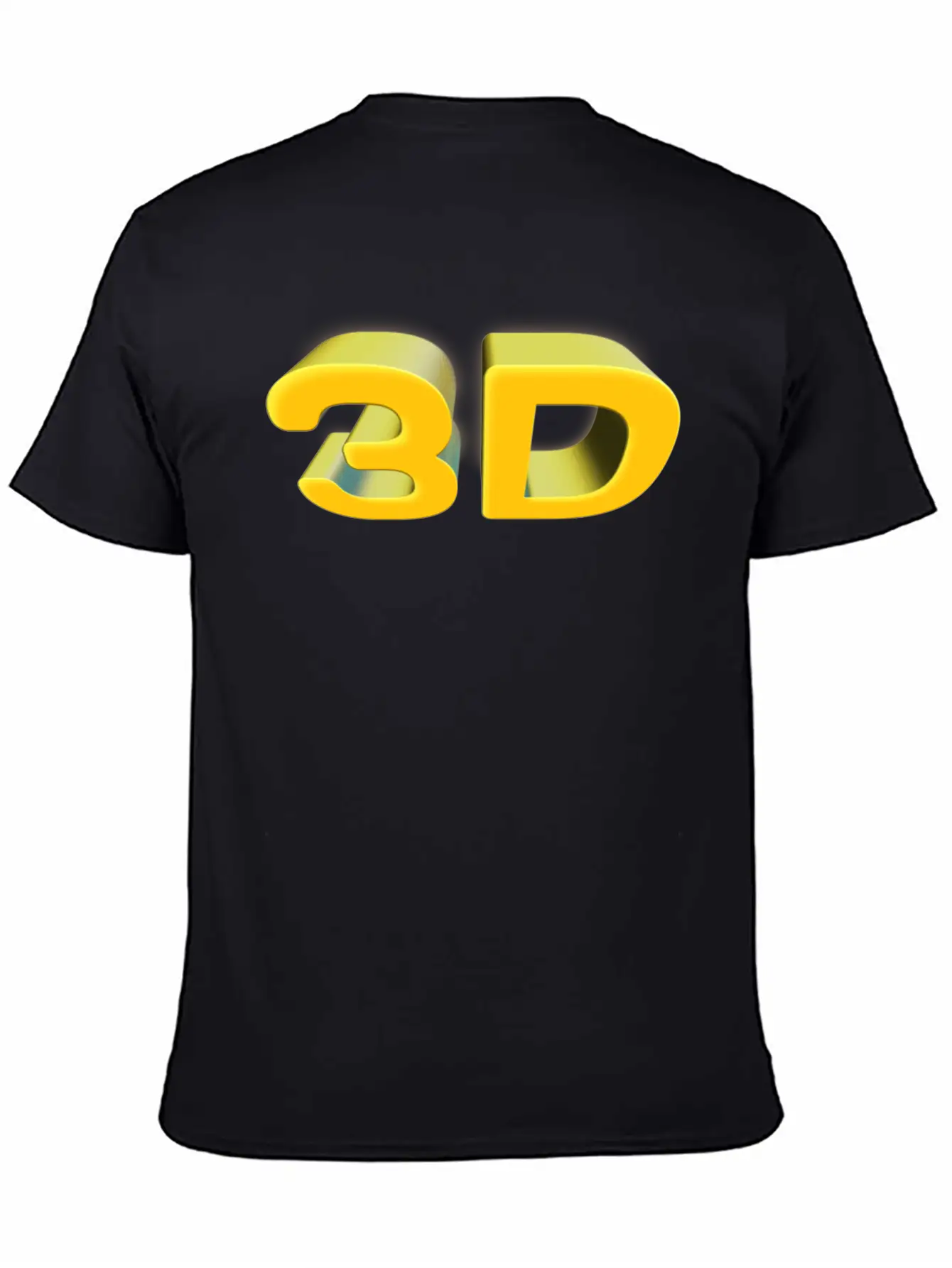 3D Unisex Cotton Tee – Relaxed Fit For Any Occasion