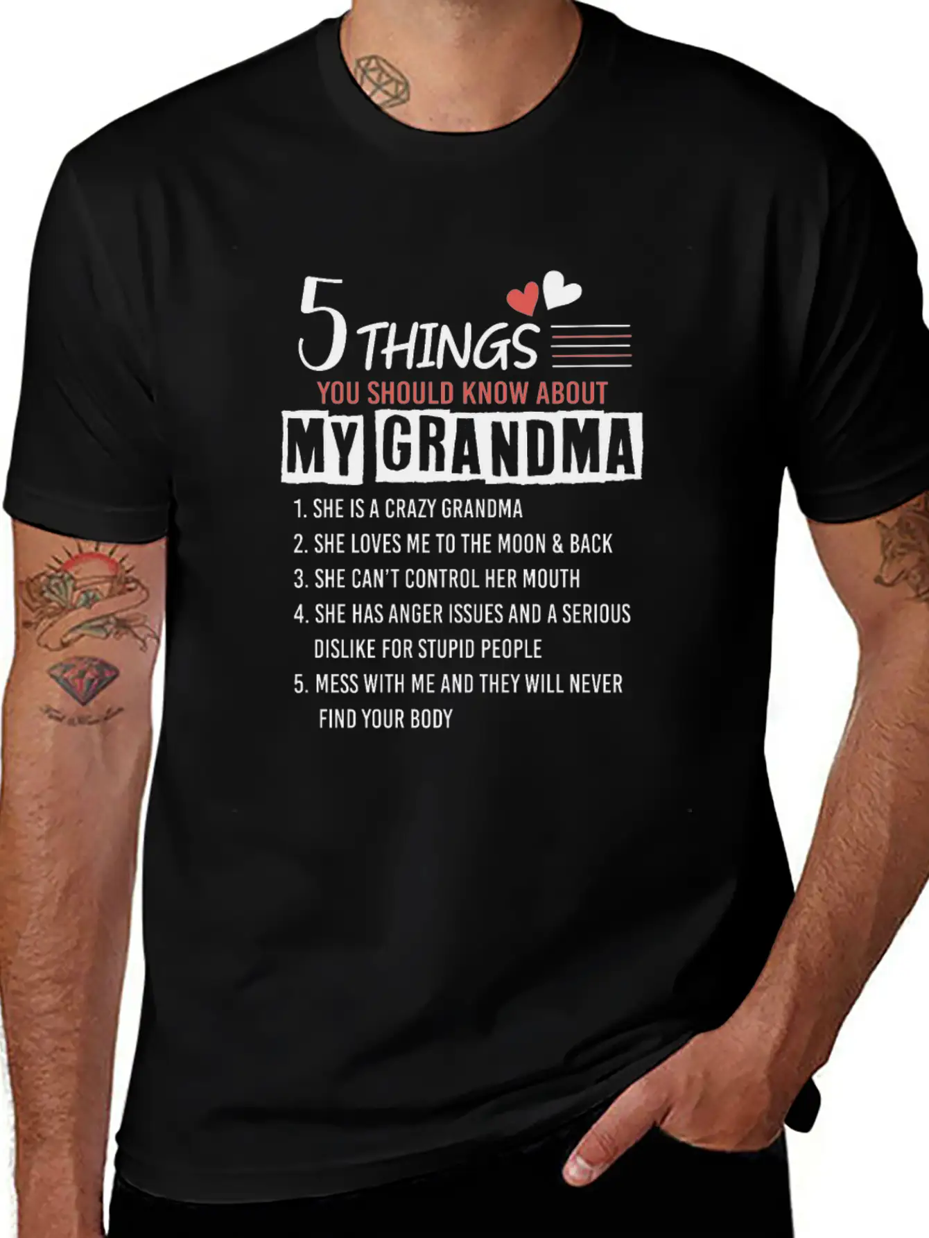 5 Things You Should Know About My Grandma Soft Cotton Short Sleeve Tee – Unisex Wardrobe Staple