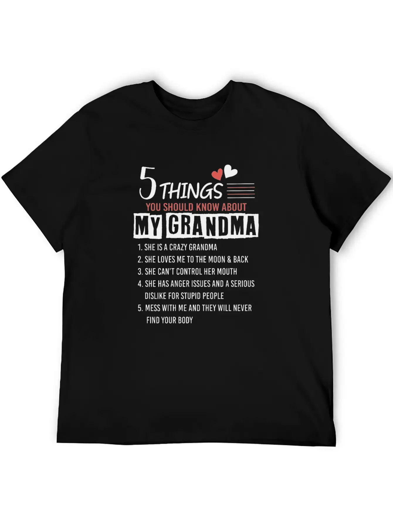 5 Things You Should Know About My Grandma Soft Cotton Short Sleeve Tee – Unisex Wardrobe Staple